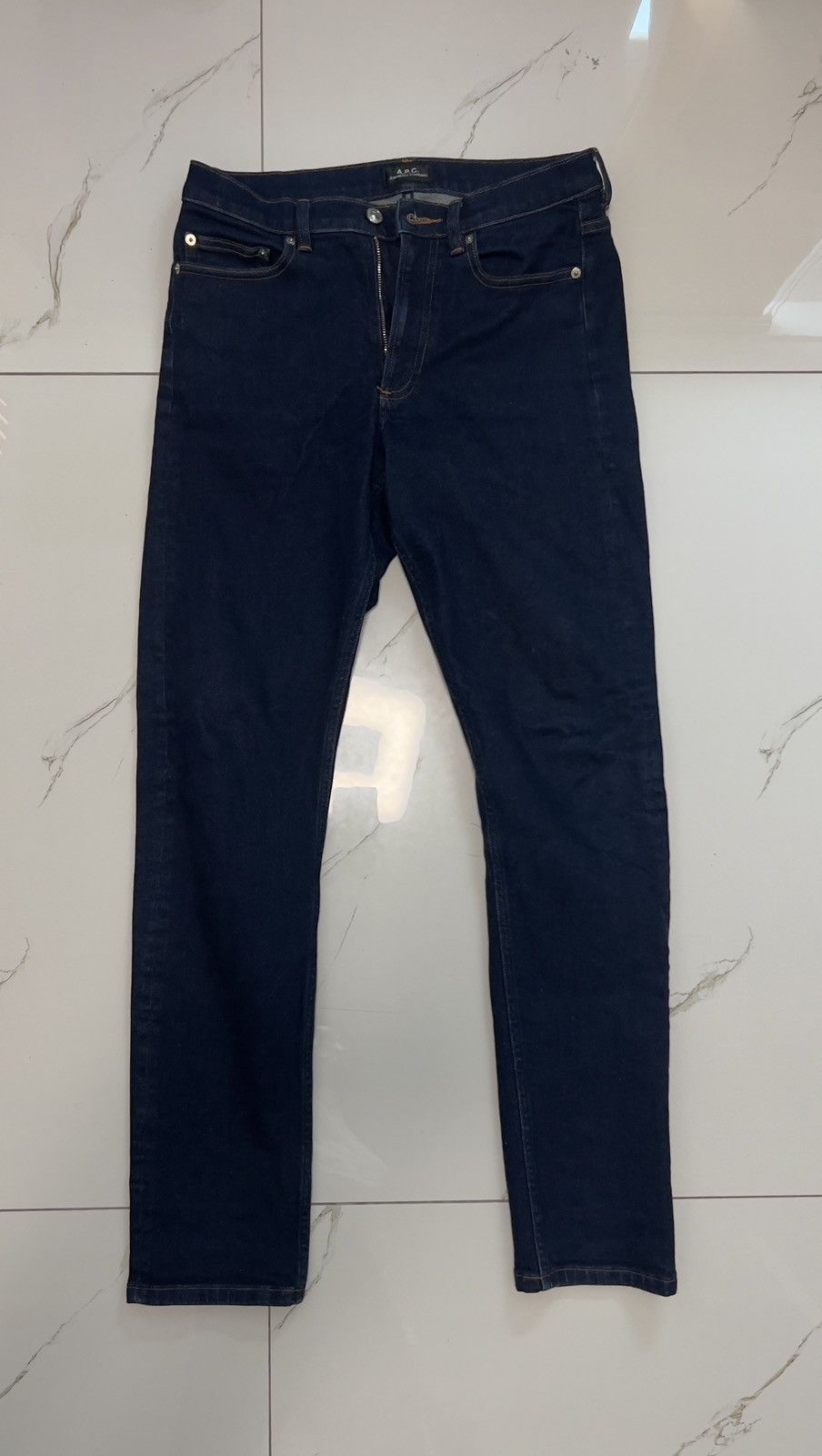 A.P.C. A.P.C. Middle Standard Jeans Size US 30 / EU 46 - 3 Thumbnail