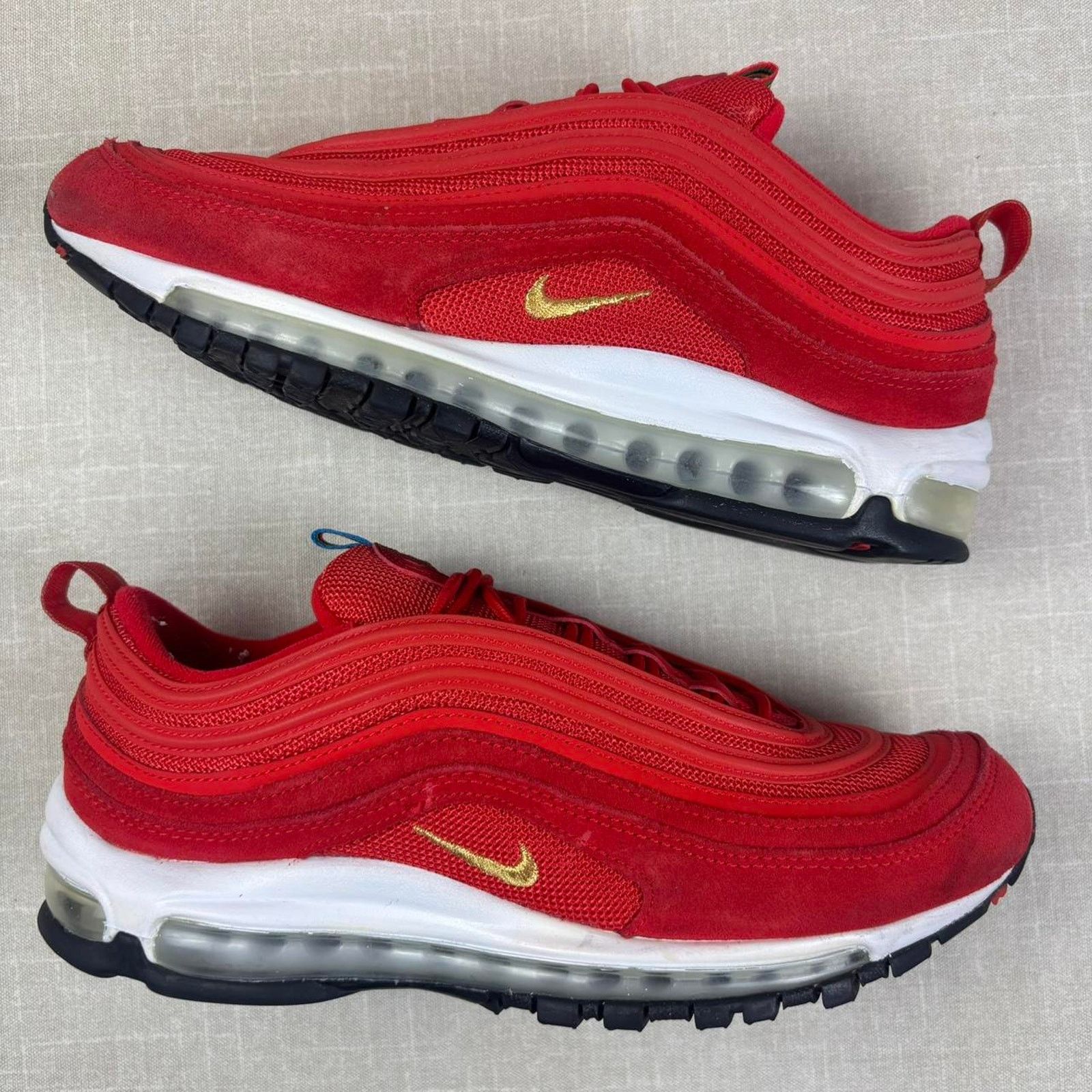 Nike 📌 2020 Nike Air Max 97 “Olympic Rings Pack Red” 10M Size US 10 / EU 43 - 2 Thumbnail