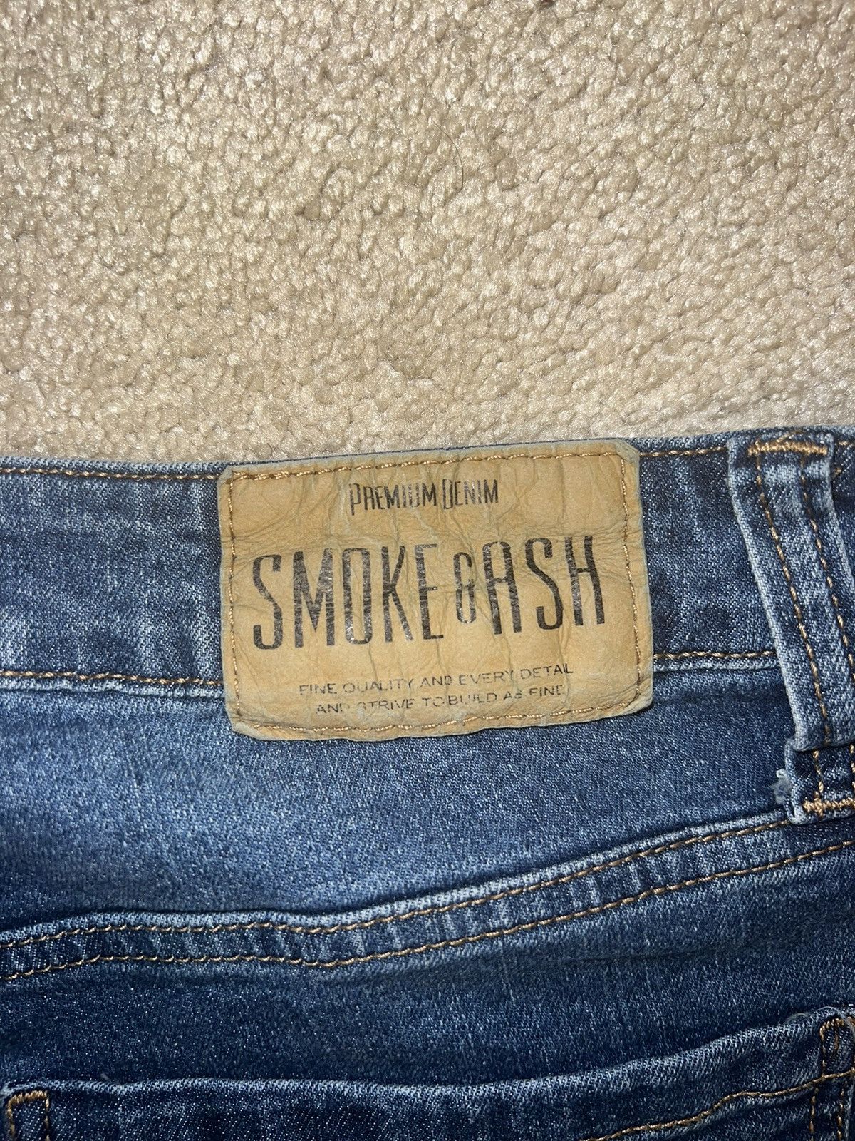 Other Blue Jeans With Skull Print Design Size US 36 / EU 52 - 6 Thumbnail
