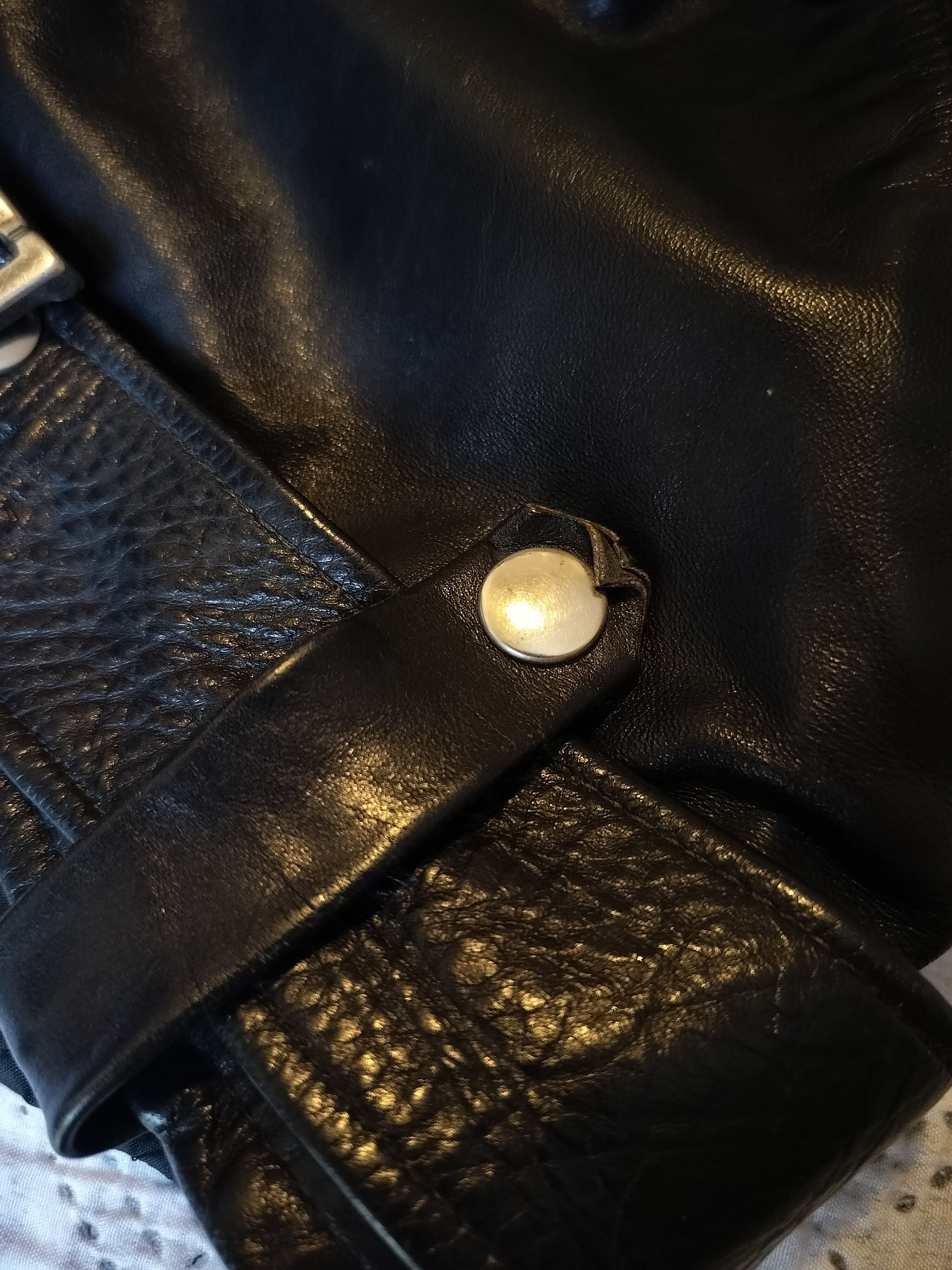 Other Brooks Leather 60s Vintage Jacket, Belt Included Size S / US 4 / IT 40 - 9 Thumbnail