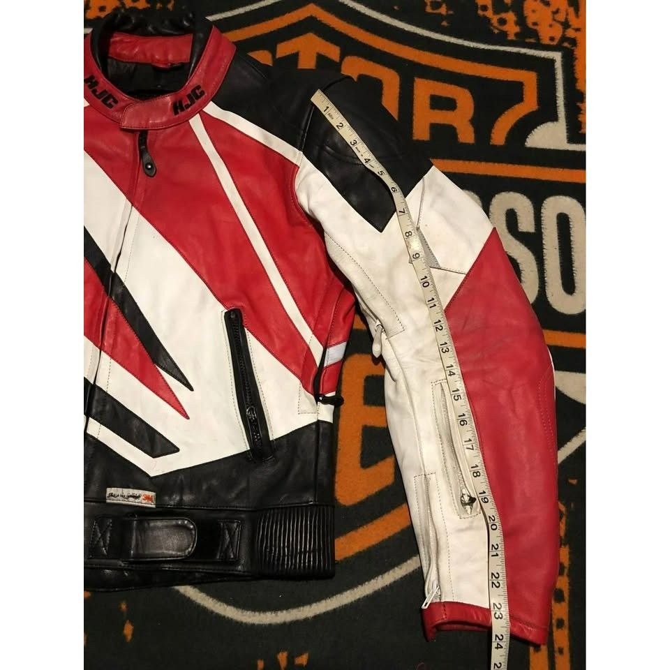 Other VTG Riding Jacket Size 44 Men Leather, Armor, HJC CIROTECH Size US M / EU 48-50 / 2 - 7 Thumbnail