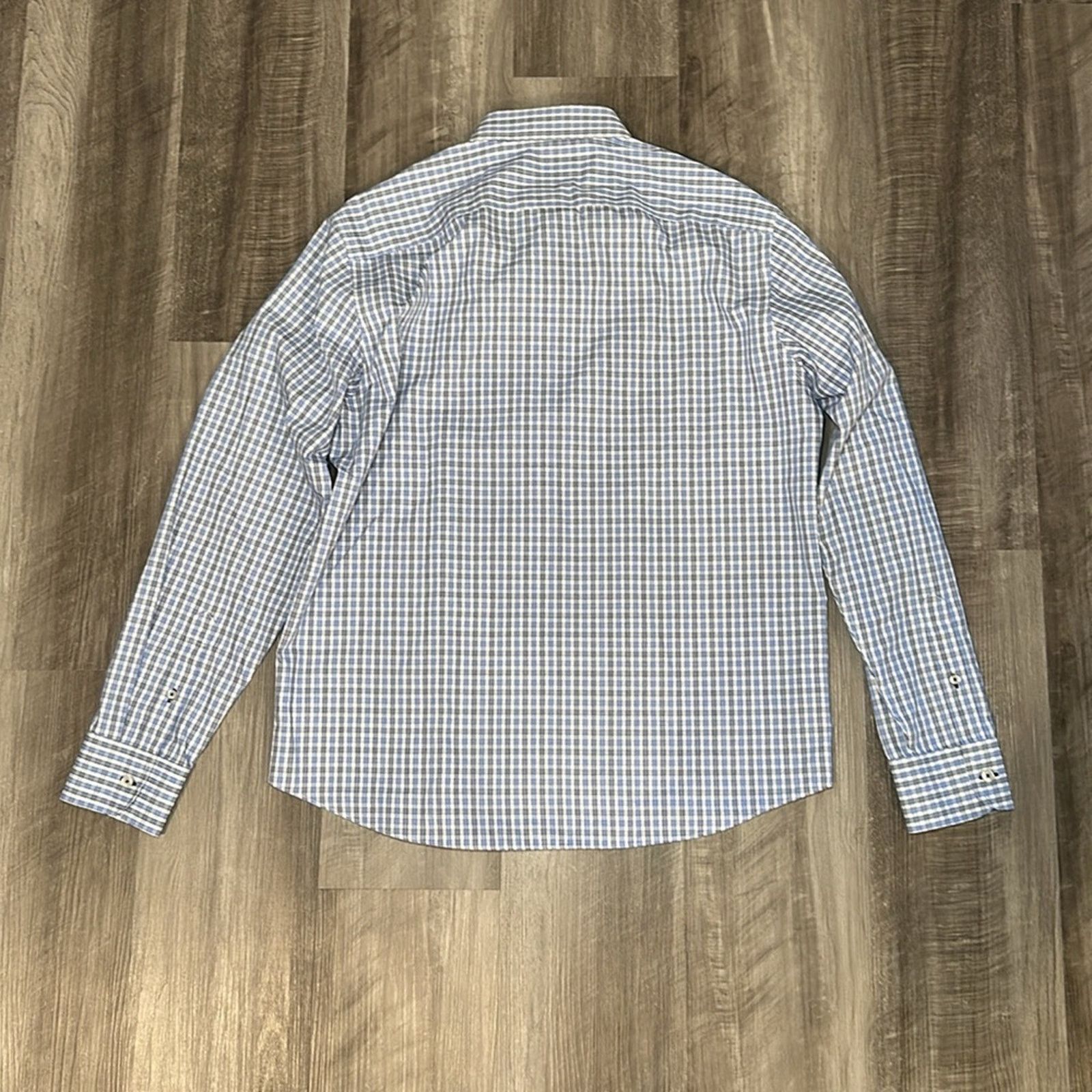 UNTUCKit UNTUCKit Durif Wrinkle Free Checkered Long Sleeve - Large Size US L / EU 52-54 / 3 - 3 Thumbnail