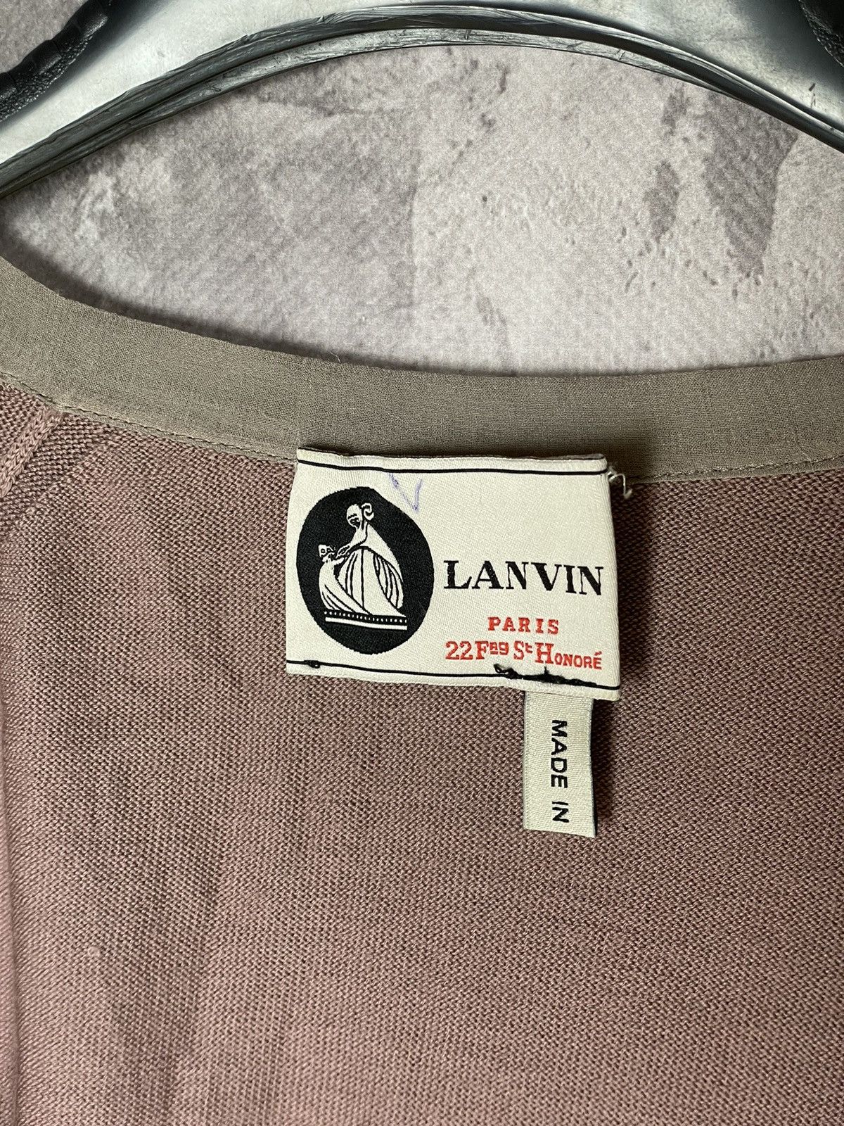 Lanvin × Vintage Lanvin Vintage Luxury Silk Cardigan Sweater Size L / US 10 / IT 46 - 8 Thumbnail