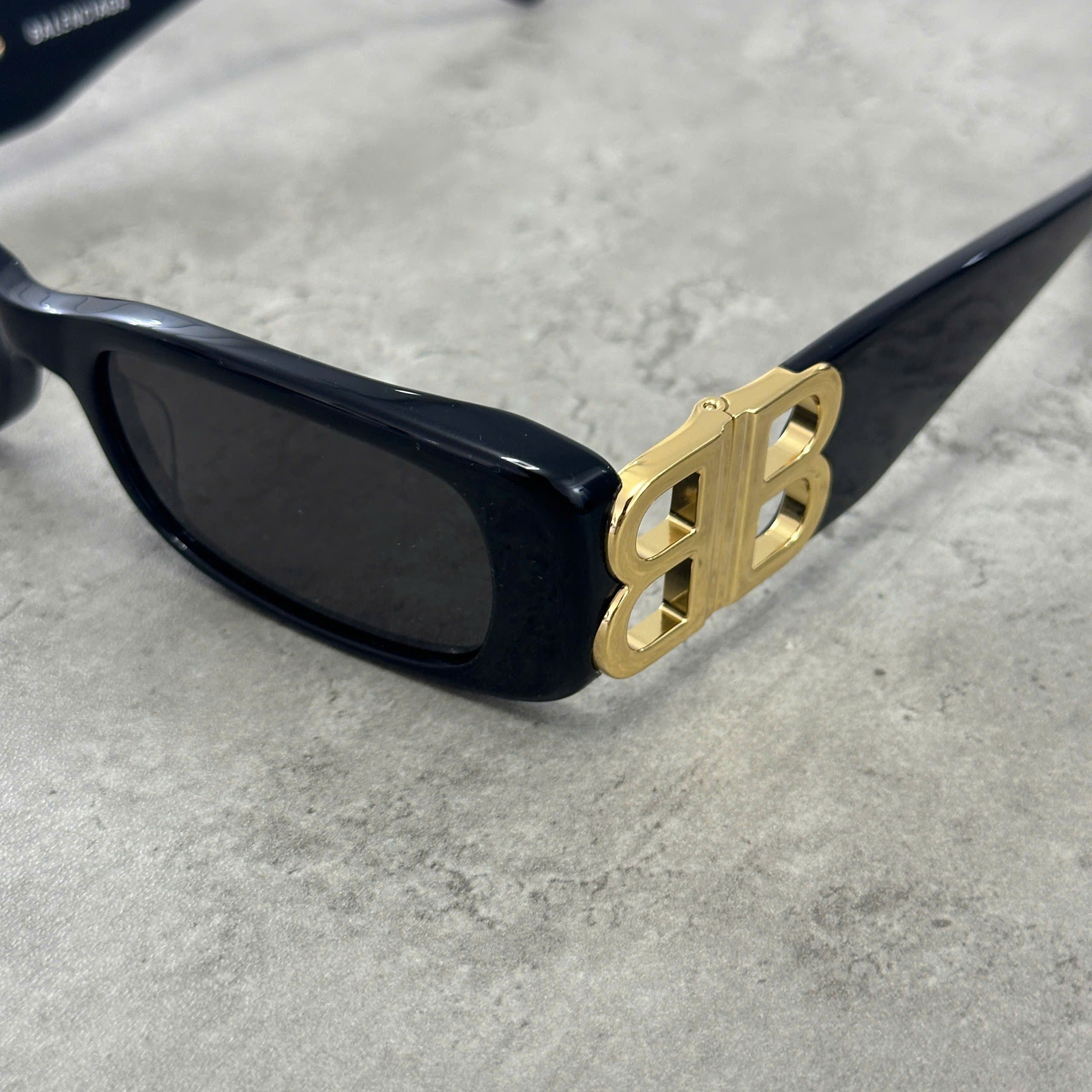 Balenciaga BALENCIAGA Dynasty Sunglasses BLACK Size ONE SIZE - 4 Thumbnail