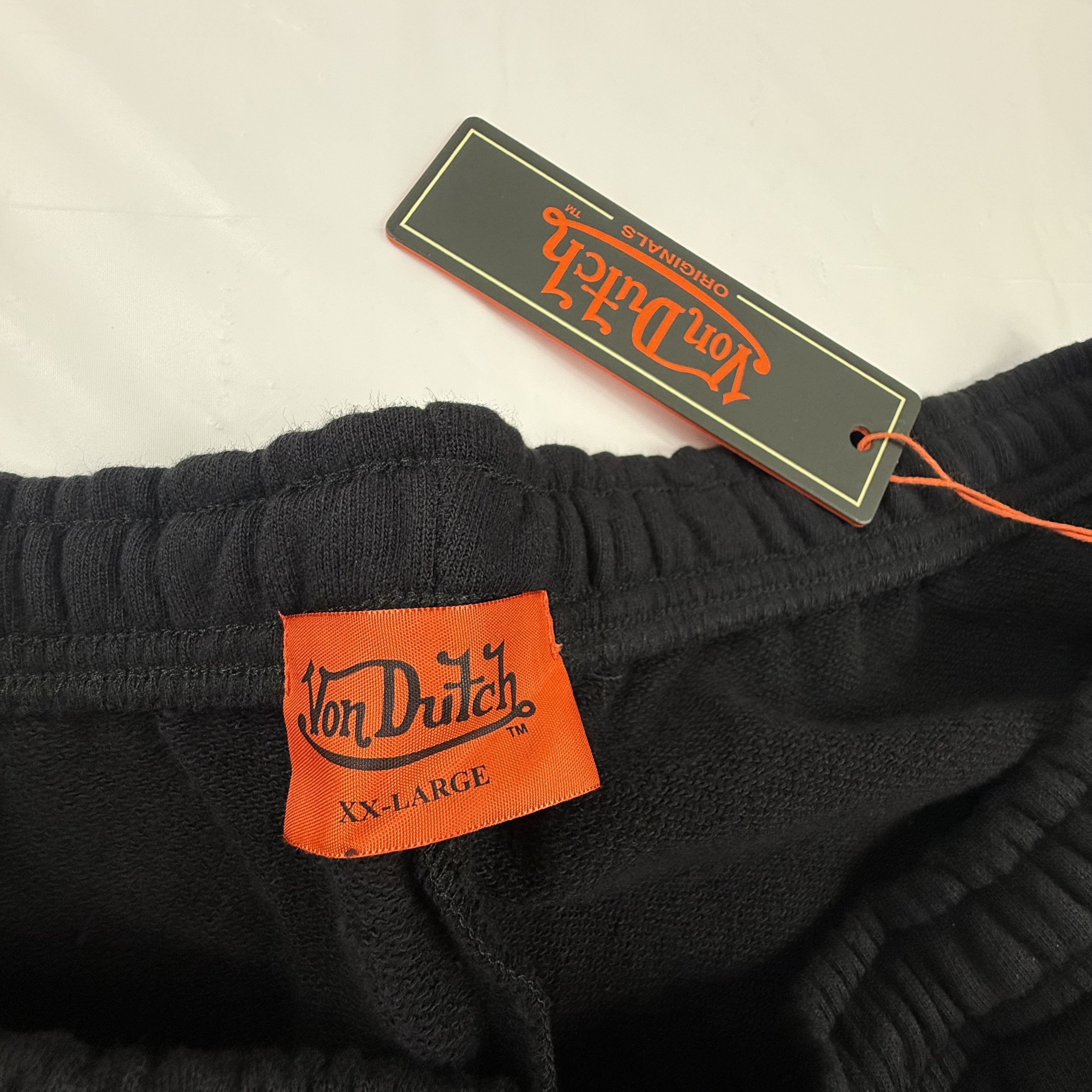 Von Dutch Von Dutch Originals Black Sweatpants Joggers Mens XXL Size US 36 / EU 52 - 8 Thumbnail