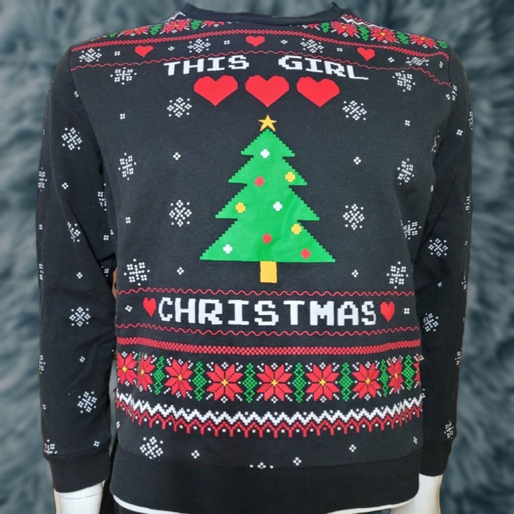 Vintage This Girl Loves Christmas Holiday Crewneck Sweatshirt Womens Jrs XXL Size XXL / US 16-18 / IT 52-54 - 1 Thumbnail