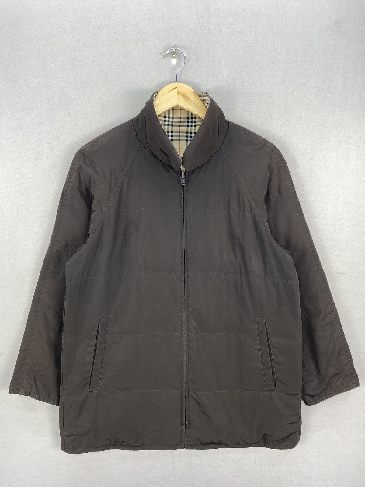 Burberry Burberry Golf Nova Check Reversible Jacket Size US M / EU 48-50 / 2 - 7 Thumbnail