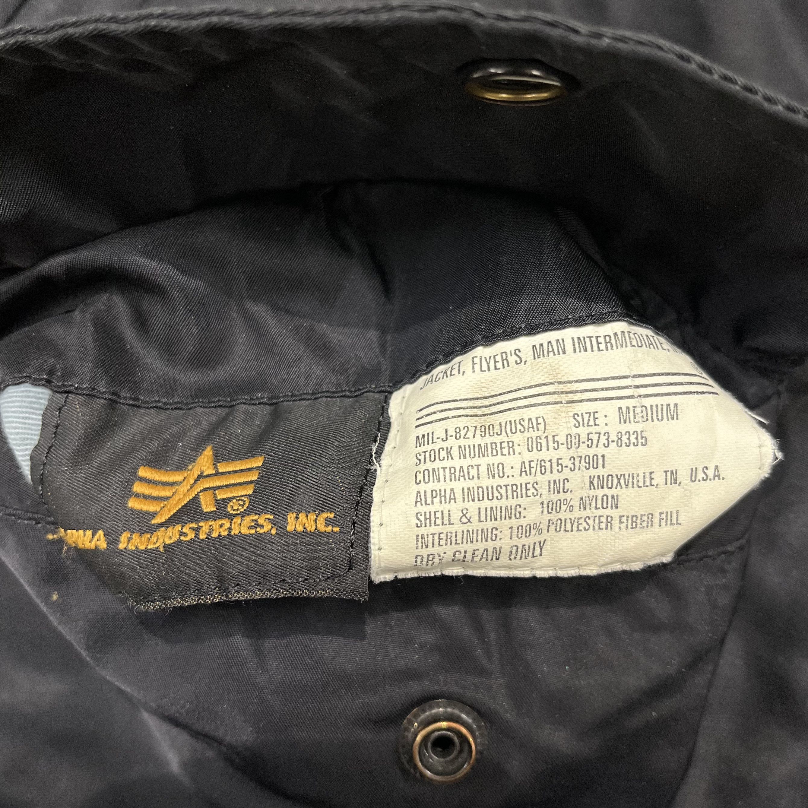 Alpha Industries Alpha Industries MA-1 Bomber Jacket Black Size US M / EU 48-50 / 2 - 4 Thumbnail