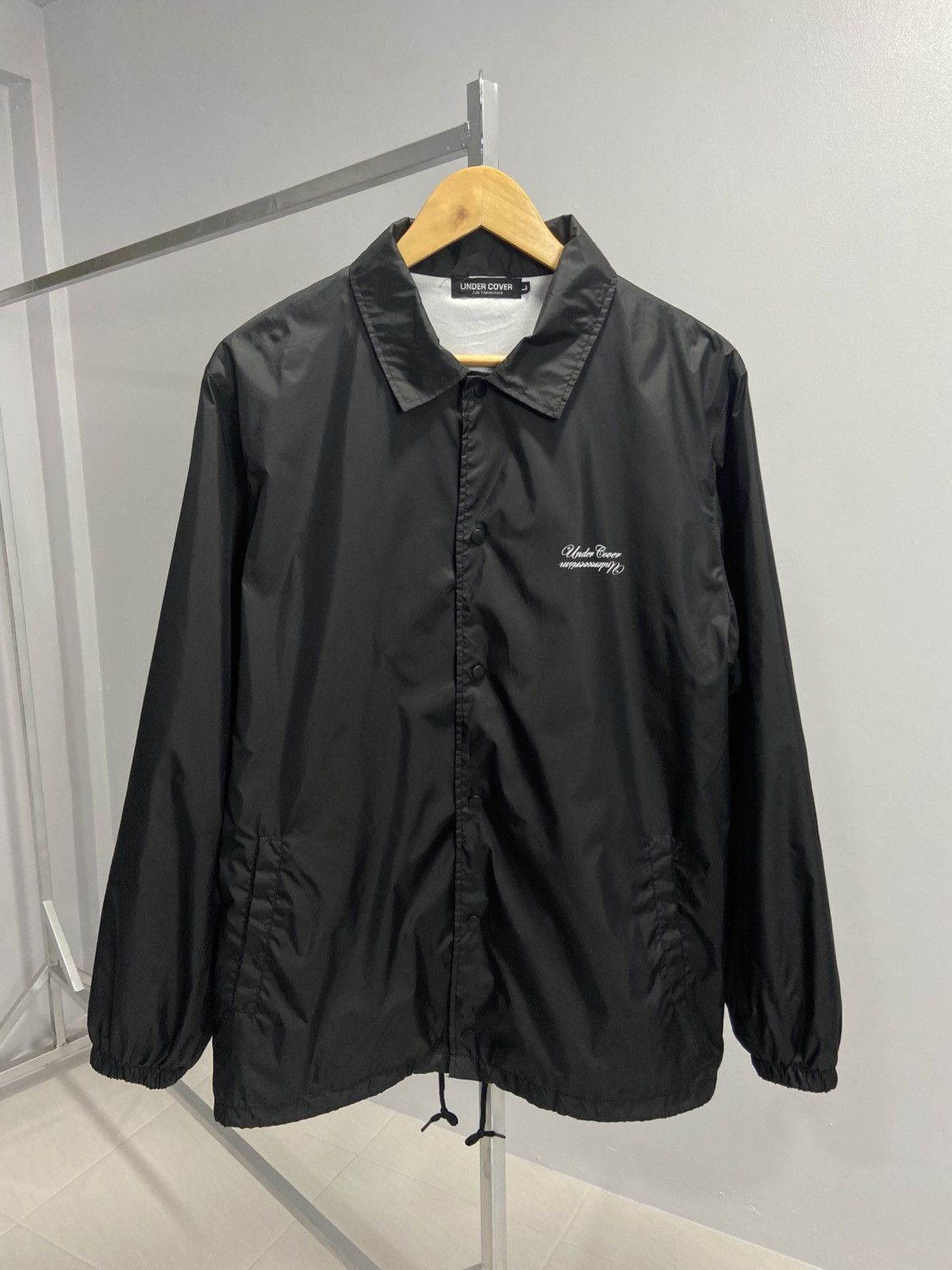 Undercover DANGEROUS ELEMENTS Nylon Coach Jacket | Grailed
