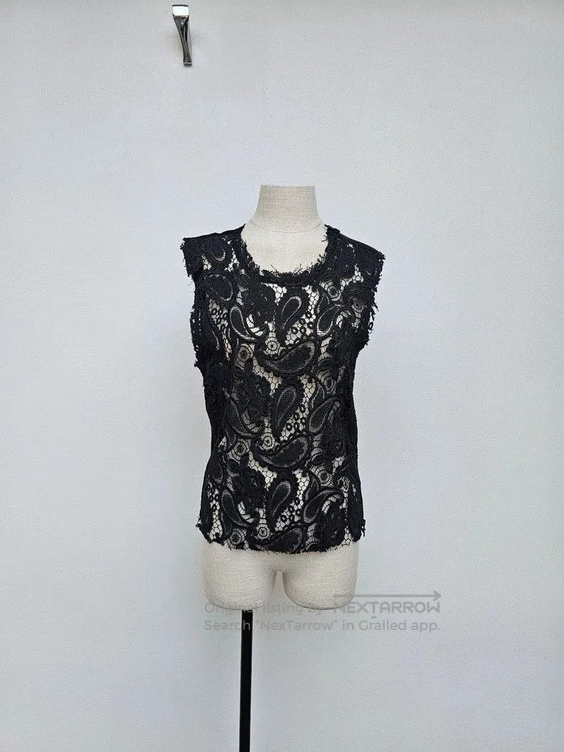 Ann Demeulemeester Ann Demeulemeester Lace Sleeveless Top. Size US M / EU 48-50 / 2 - 2 Thumbnail