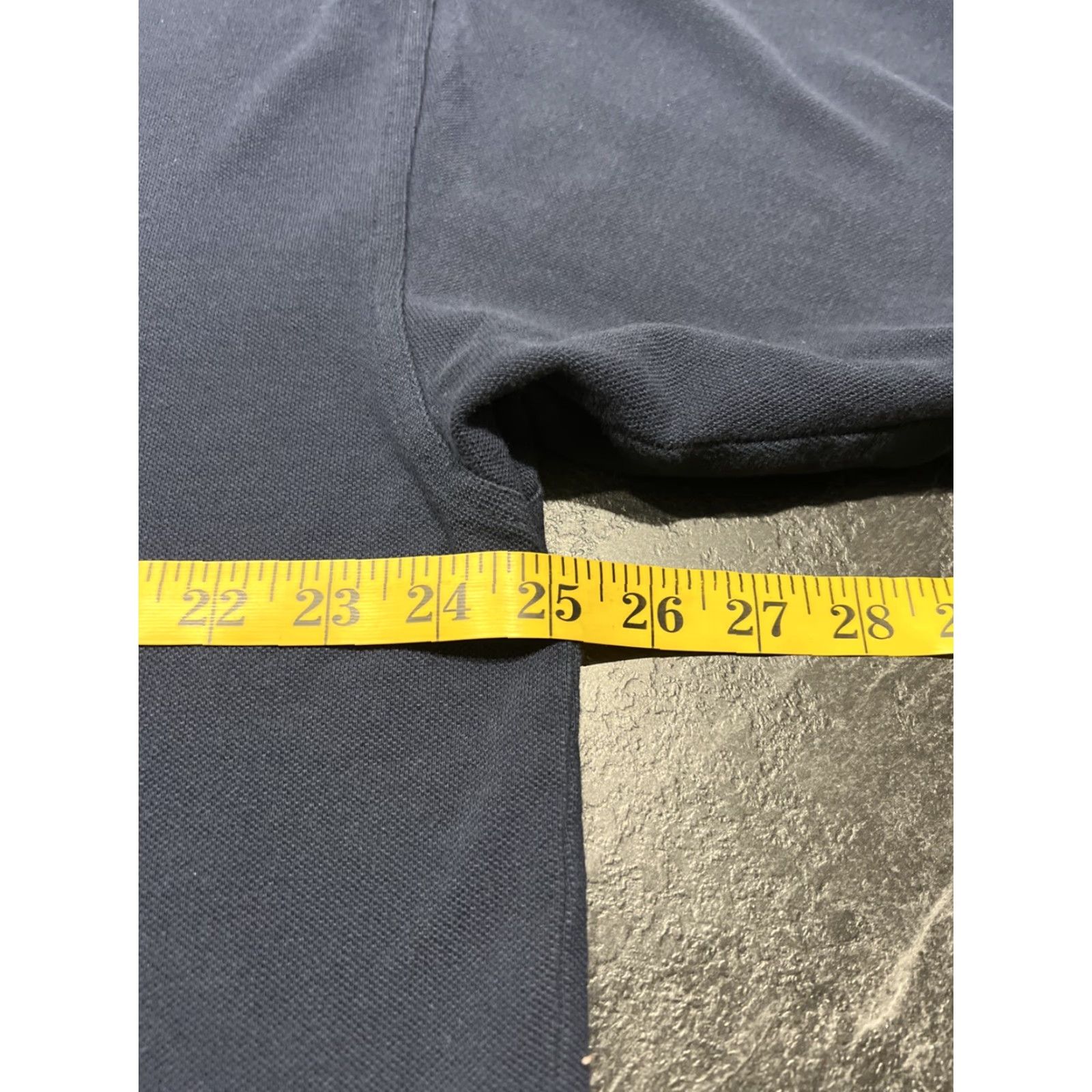 Vintage VINTAGE Perlis Polo Shirt Men XL Short Sleeve Cotton Navy Blue Solid 46 Chest 30 in Regular Fit American Theme Size US XL / EU 56 / 4 - 7 Thumbnail