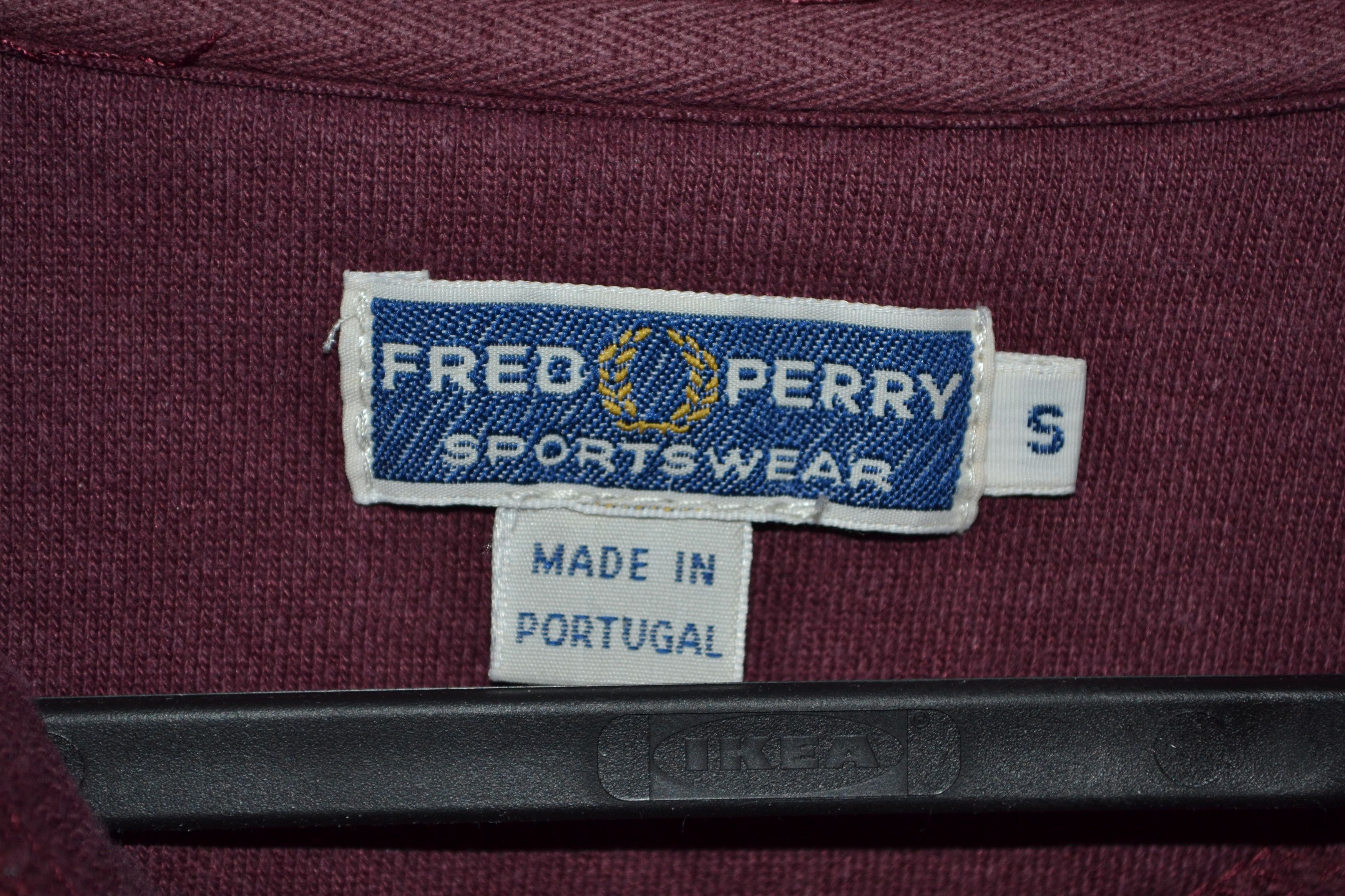 Fred Perry Fred Perry Vintage Burgundy Jacket S Size US S / EU 44-46 / 1 - 6 Thumbnail