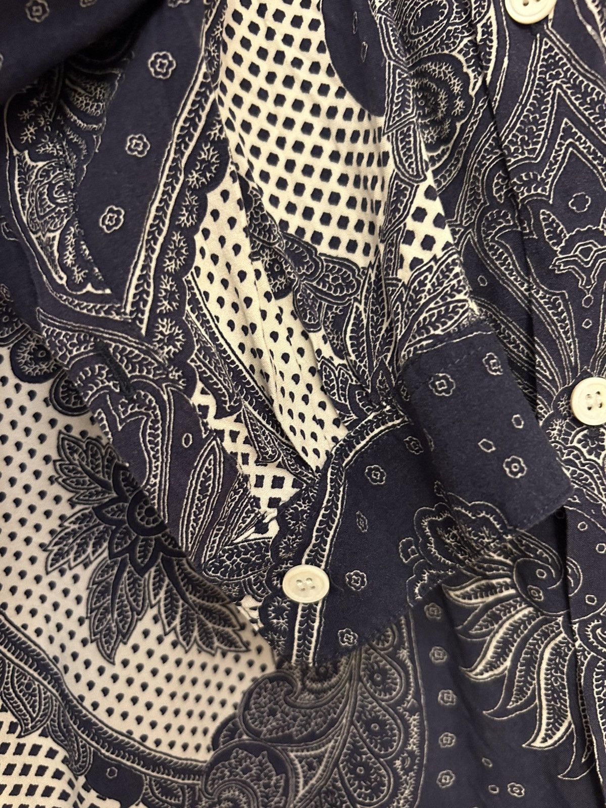The Kooples The Kooples Patterned Shirt Size US XL / EU 56 / 4 - 3 Thumbnail