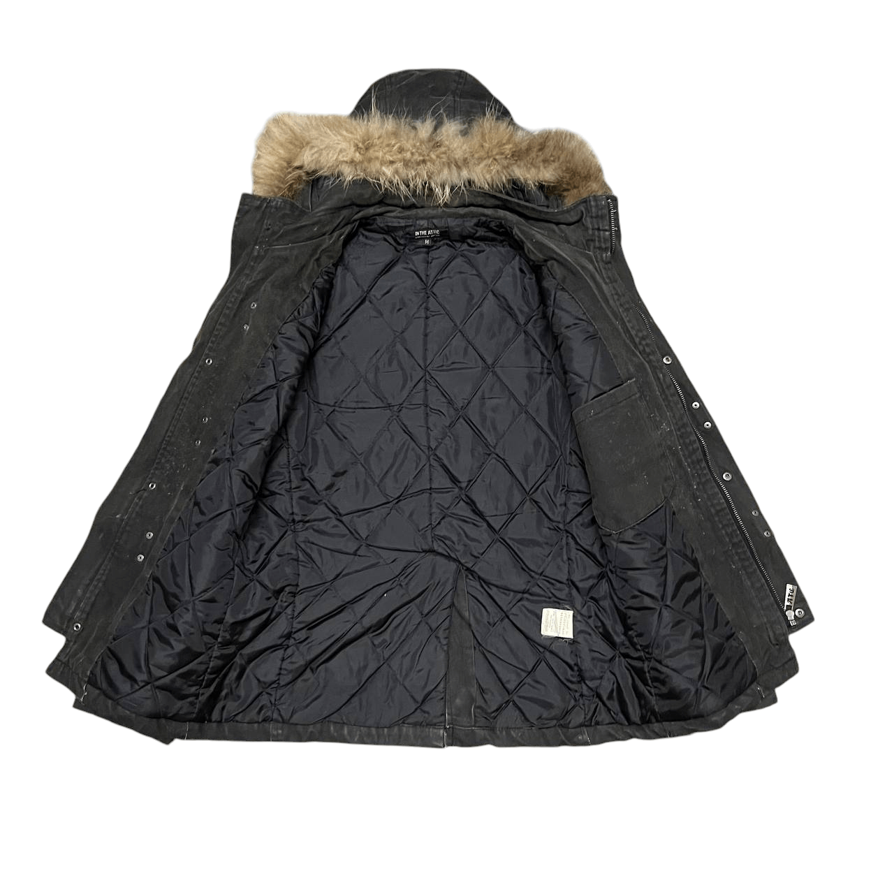 In The Attic Vintage In The Attic Fur Jacket Moleskin lgb Ifsxiwasnine Size US M / EU 48-50 / 2 - 6 Thumbnail