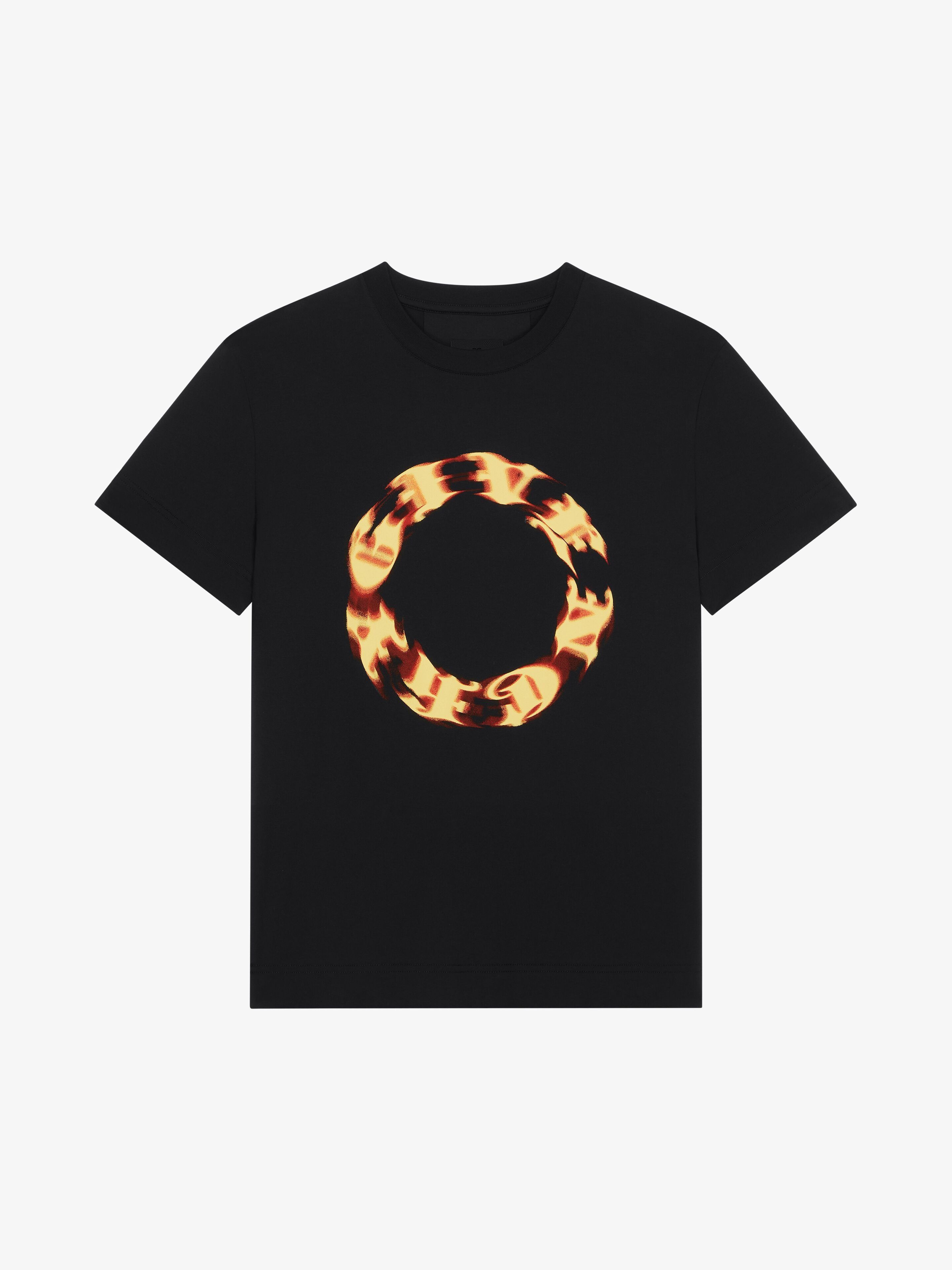 Givenchy o1srvl11e0924 Oversized Fit T-Shirt in Black Size US L / EU 52-54 / 3 - 1 Thumbnail