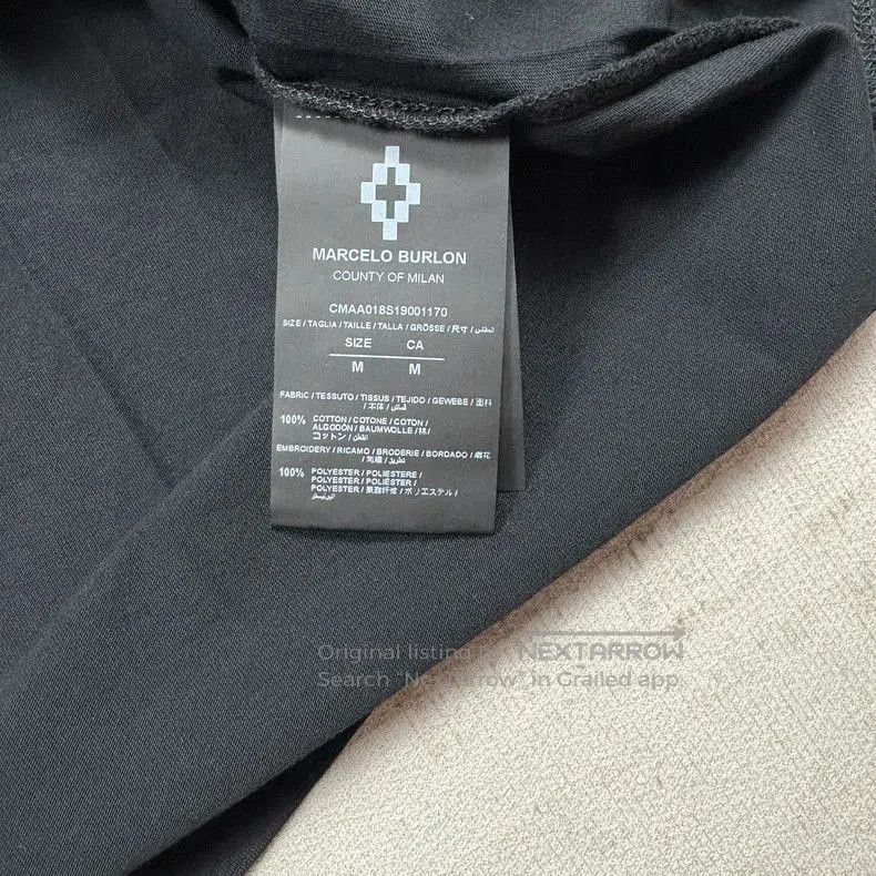Vintage Marcelo Burlon Short Sleeve T. Size US M / EU 48-50 / 2 - 4 Thumbnail
