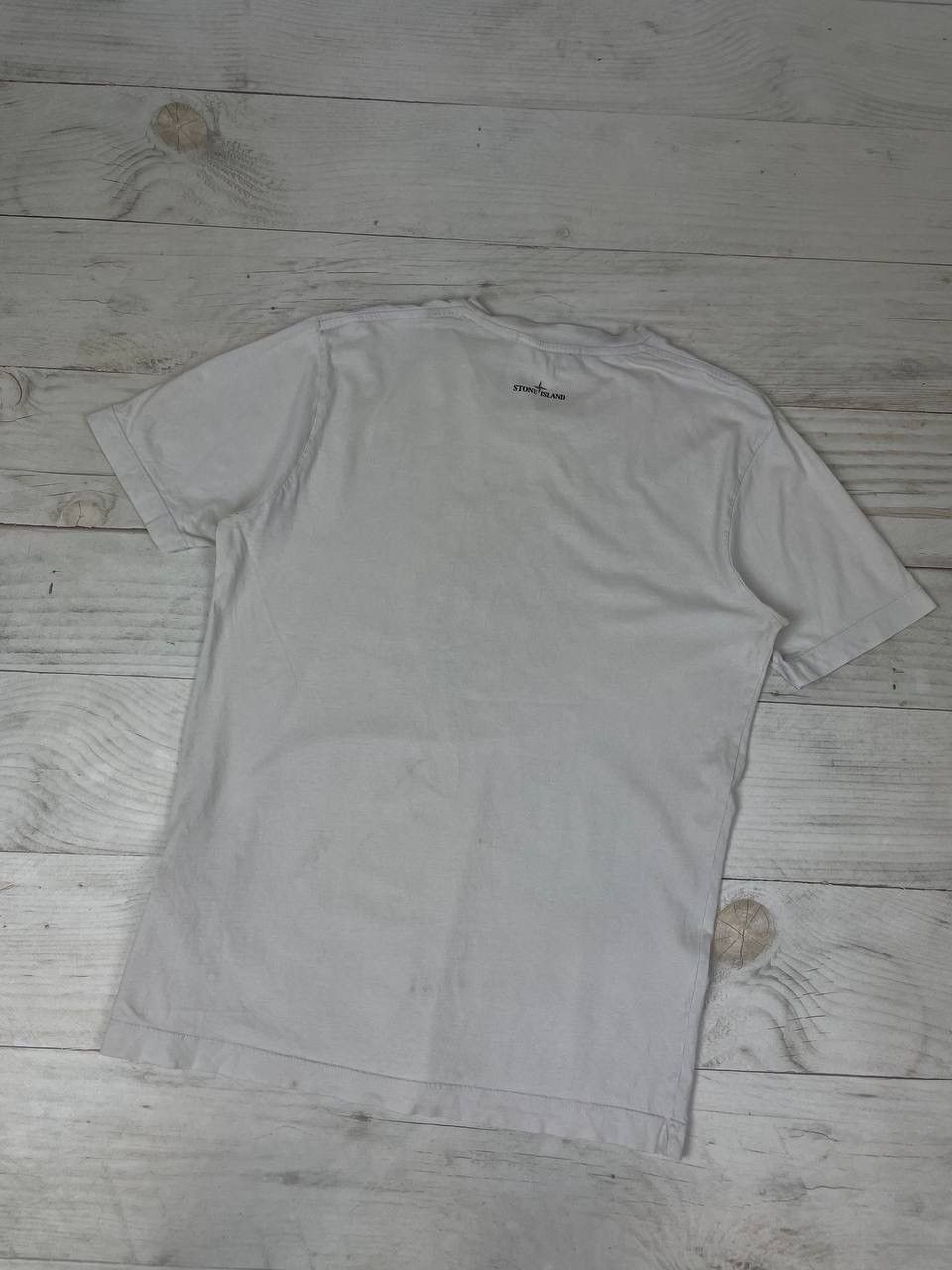 Stone Island Vintage Stone Island T Shirt Very Trashed Crezy Distressed Size US S / EU 44-46 / 1 - 17 Thumbnail
