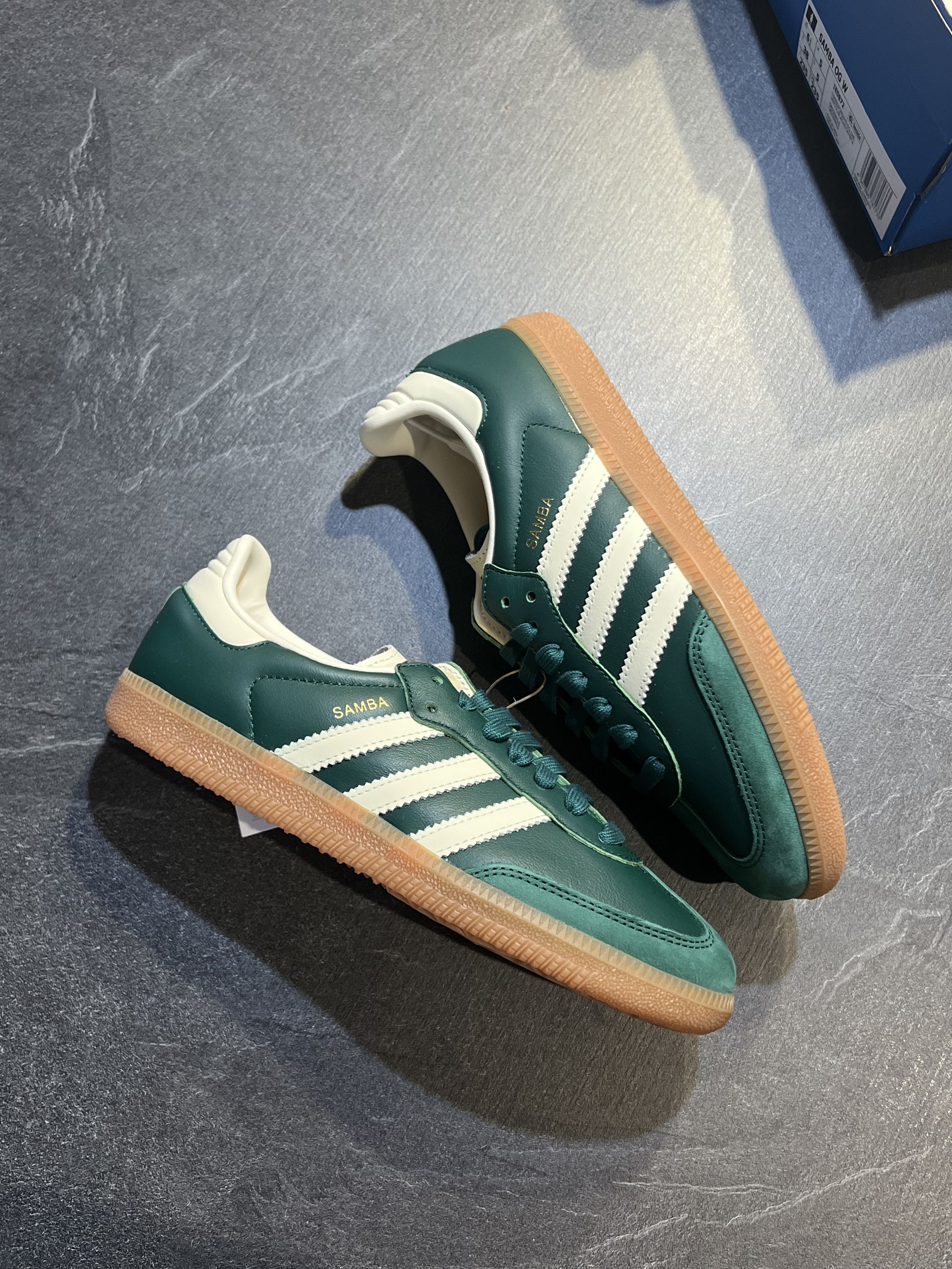 Adidas adidas Samba OG Collegiate Green 38 Size US 8 / IT 38 - 3 Thumbnail