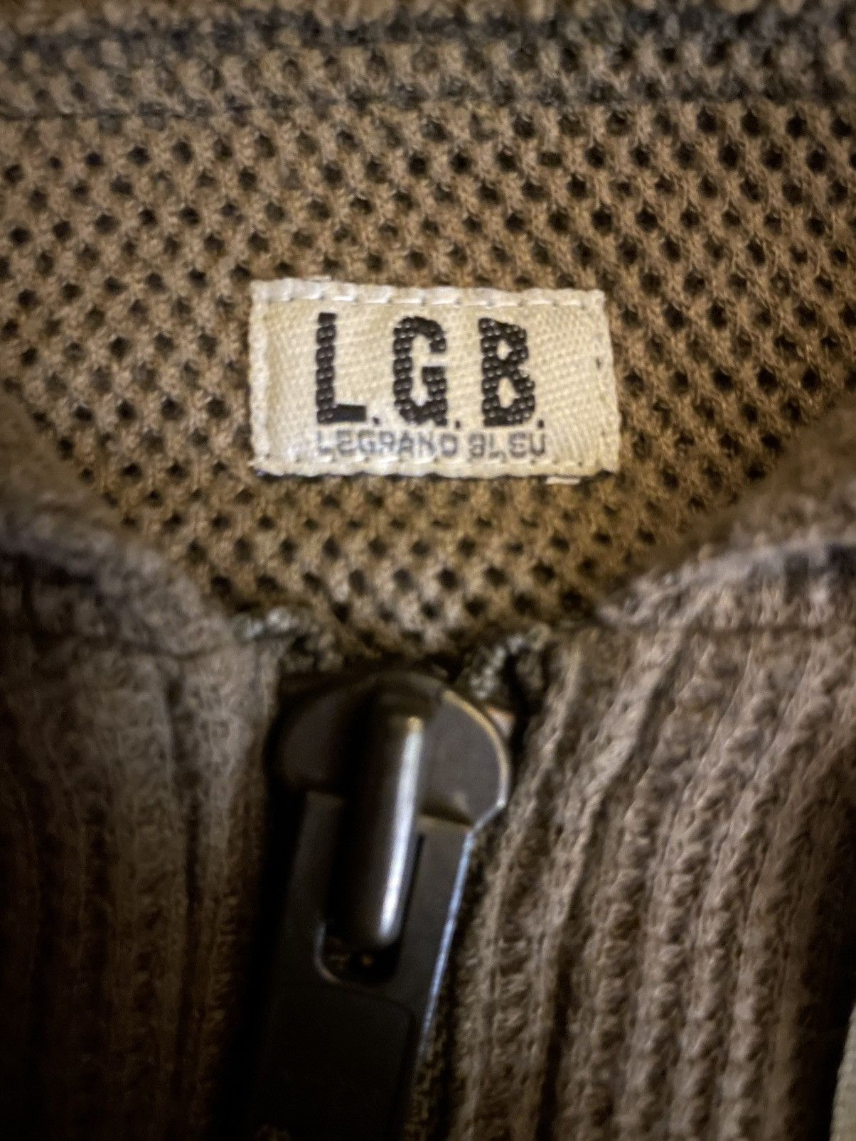 Le Grande Bleu (L.G.B.) Military LGB Waffle Knit Hoodie Size XS / US 0-2 / IT 36-38 - 3 Thumbnail