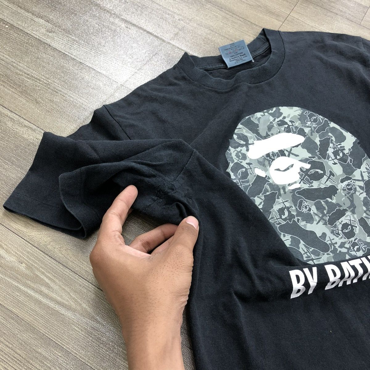 Bape × Kaws × Nigo Vintage Bape x Kaws Skullta Head A Bathing Ape Nigo Tee Size US S / EU 44-46 / 1 - 15 Thumbnail