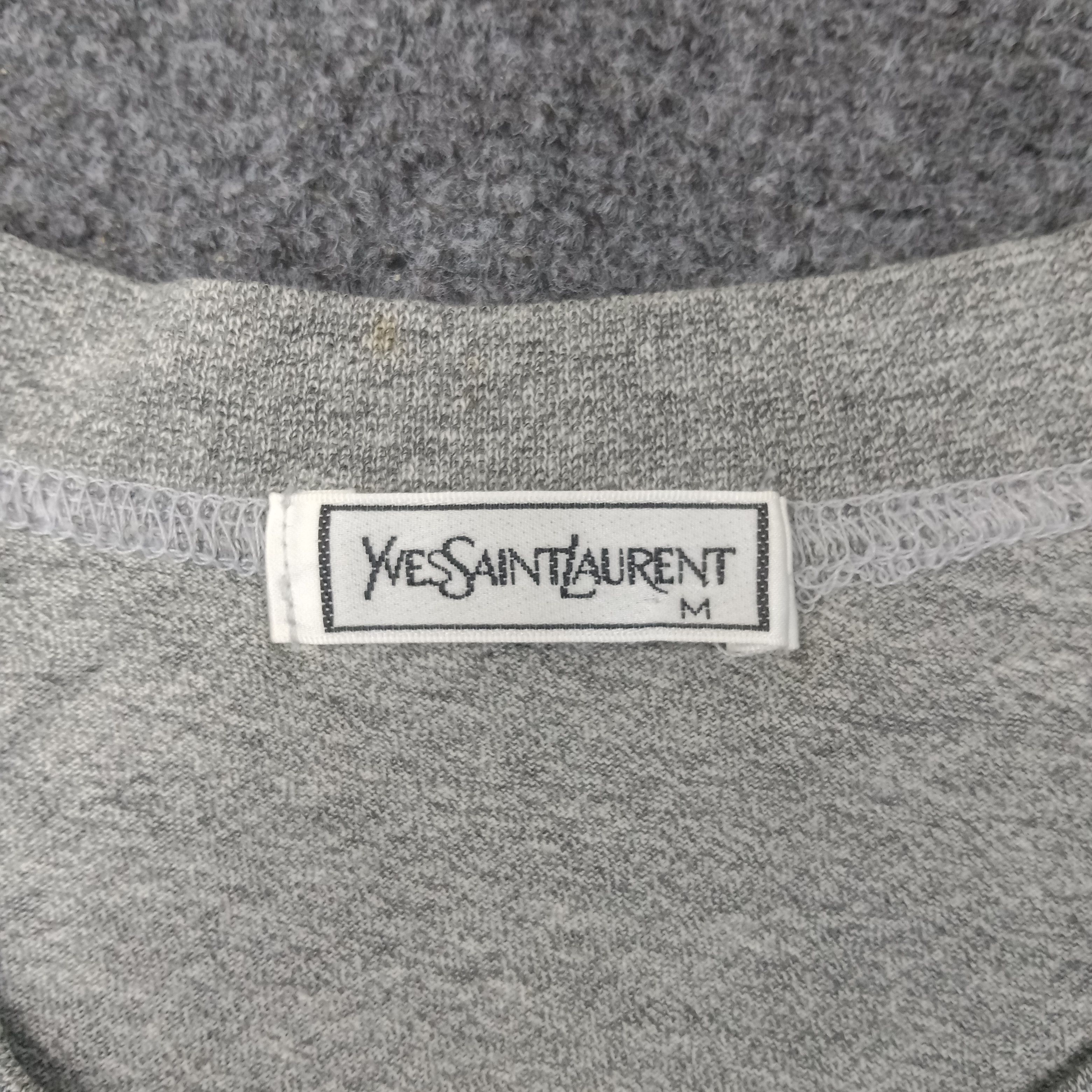Yves Saint Laurent Yves Saint Laurent Italian Brand Tshirt C223N24 Size US M / EU 48-50 / 2 - 4 Thumbnail