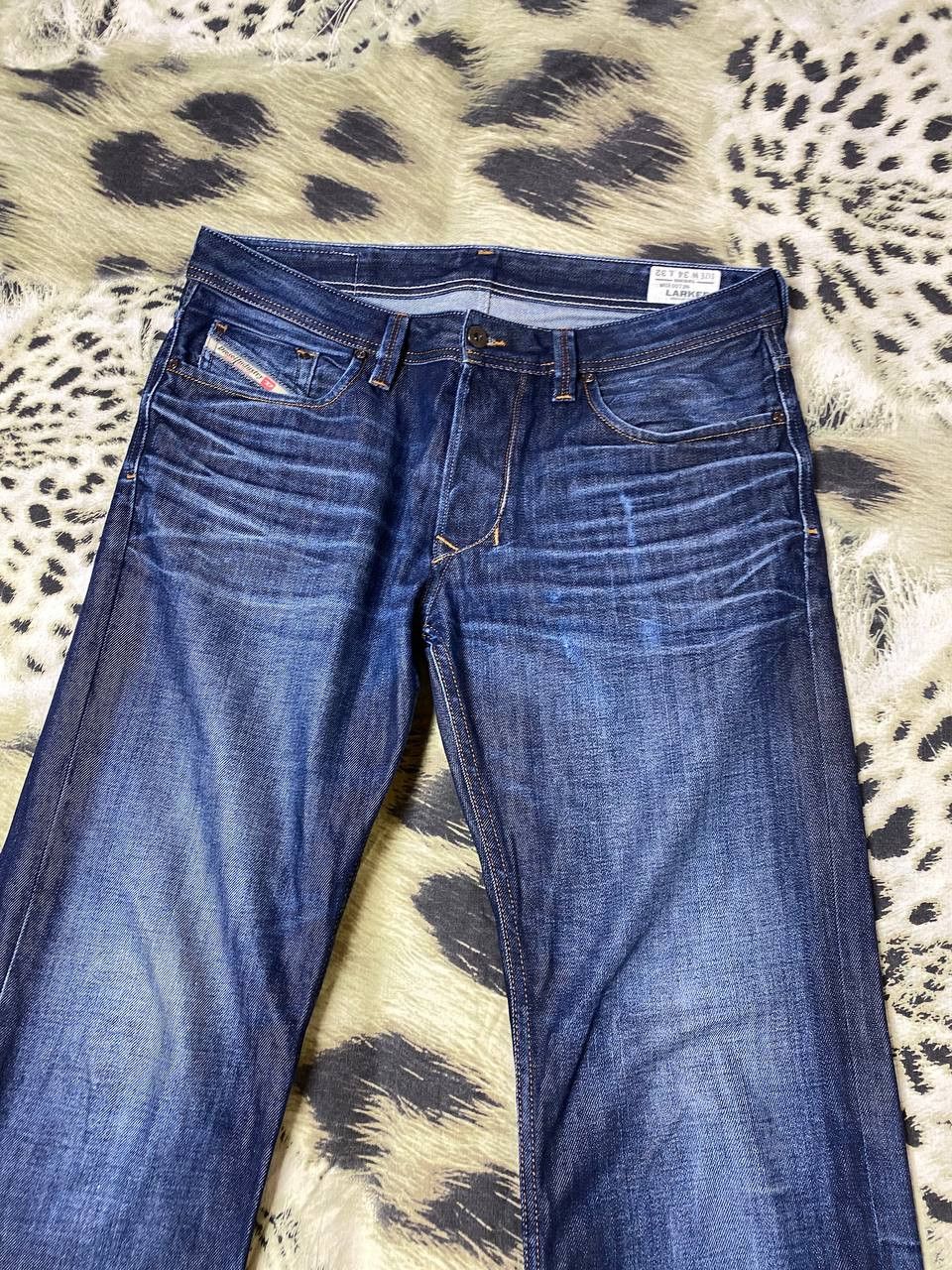Diesel × Vintage Vintage Diesel Y2K distressed Flare denim pants Size US 34 / EU 50 - 19 Thumbnail