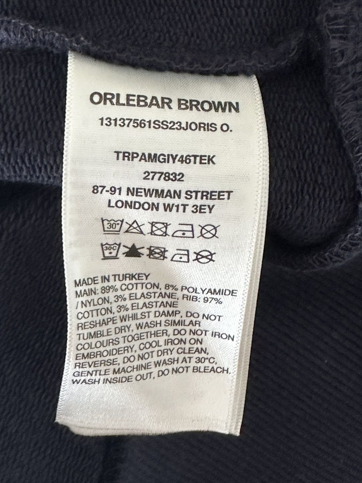 Orlebar Brown Orlebar Brown heavy hoodie sweatshirt Size US S / EU 44-46 / 1 - 6 Thumbnail