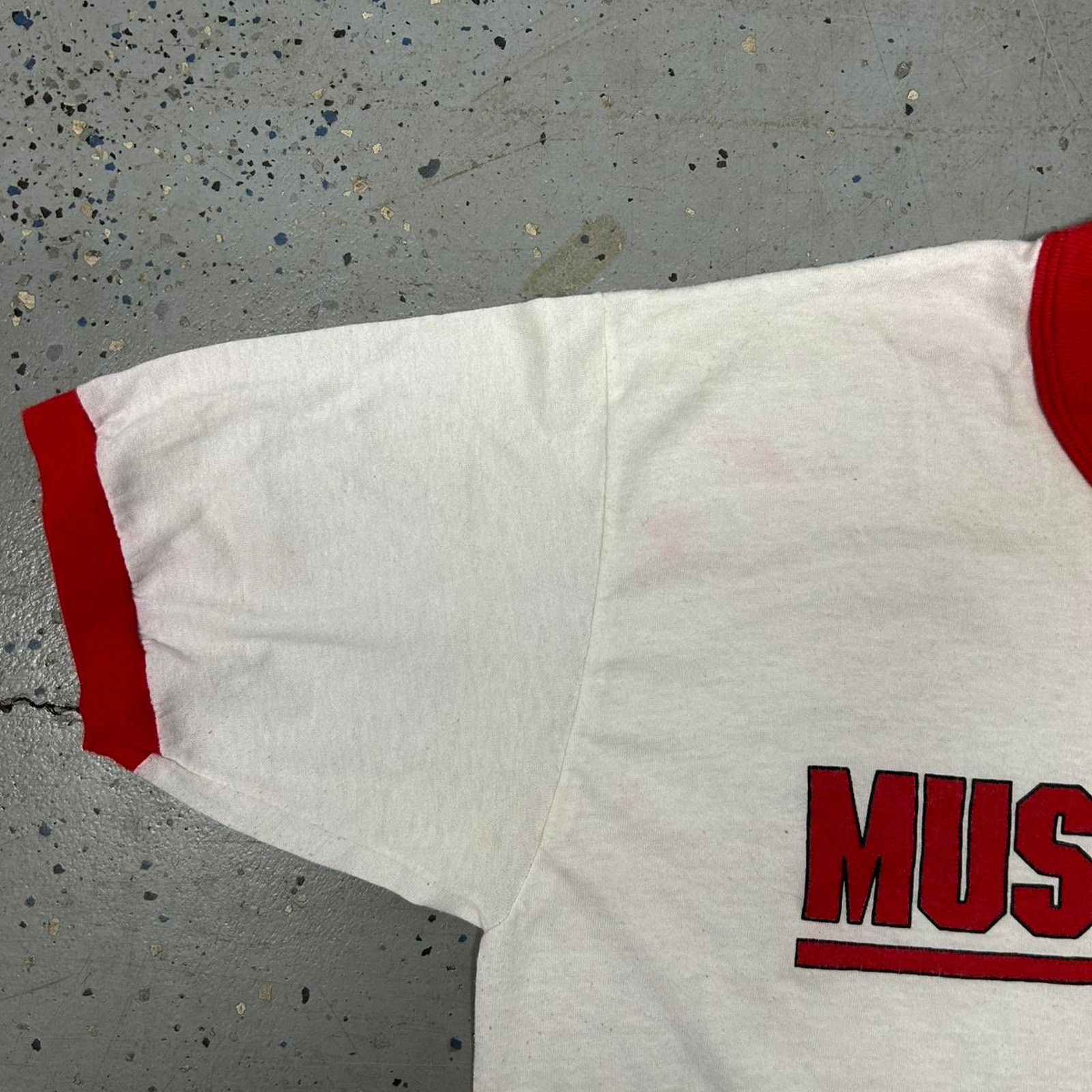 Jerzees VTG Muscle Car Review ringer t-shirt Size US L / EU 52-54 / 3 - 3 Thumbnail