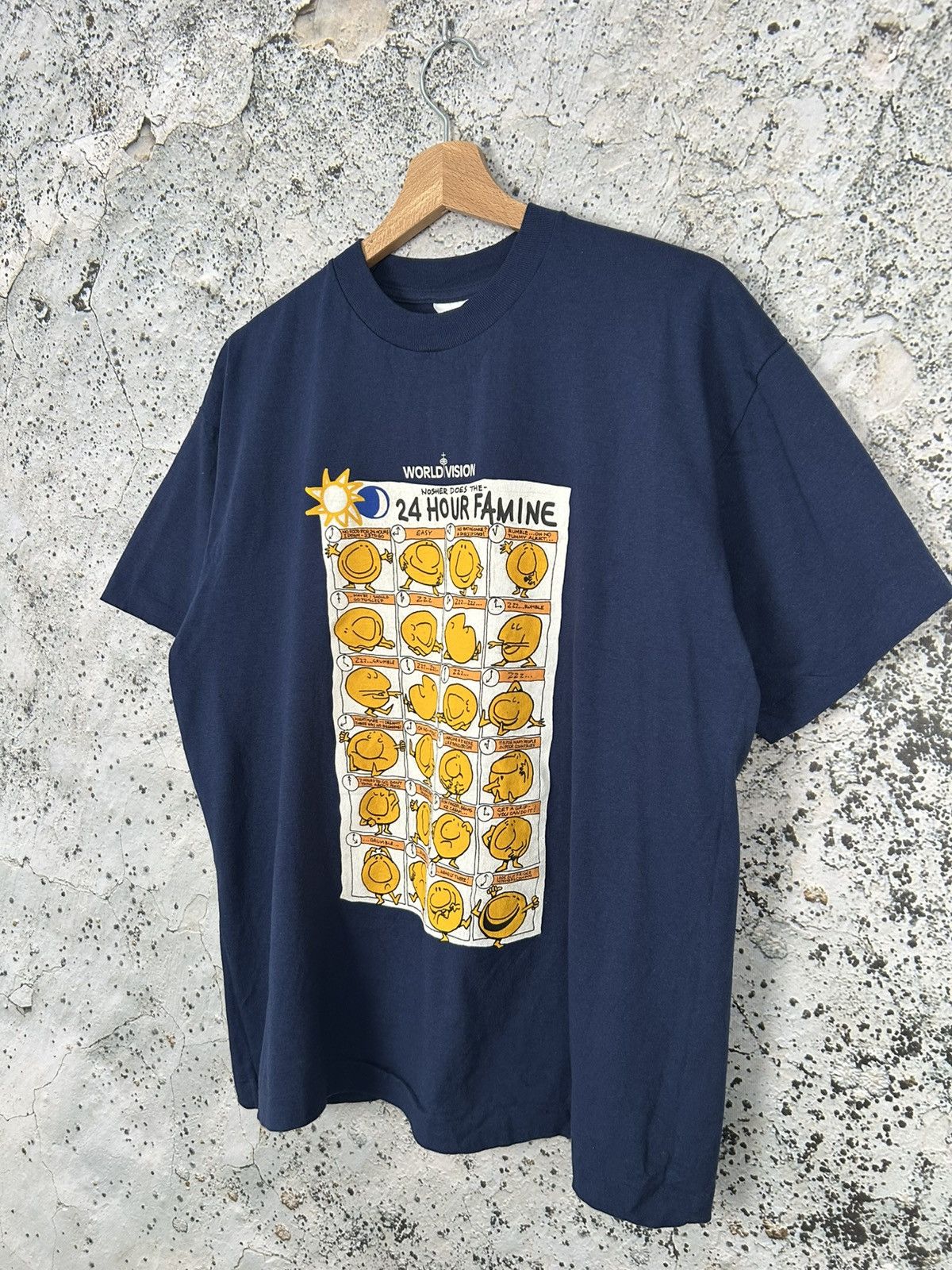 Vintage Vintage 90s Graphic Tee Streetwear Boxy Baggy Rap Skate Size US L / EU 52-54 / 3 - 2 Thumbnail