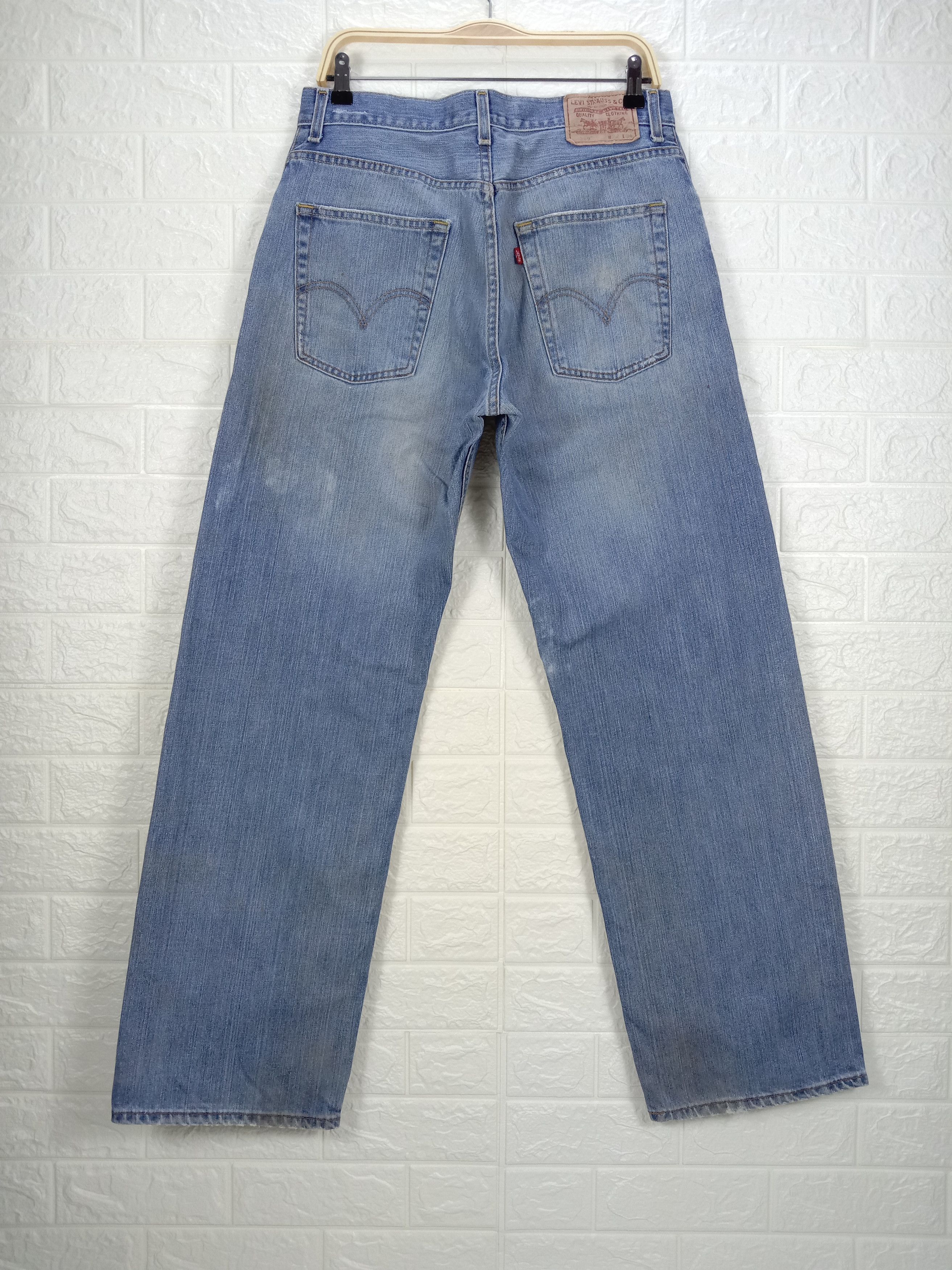 Levi's Vintage Levi's 569 Jeans Dirty Wash Loose Straight Denim Size US 32 / EU 48 - 5 Thumbnail