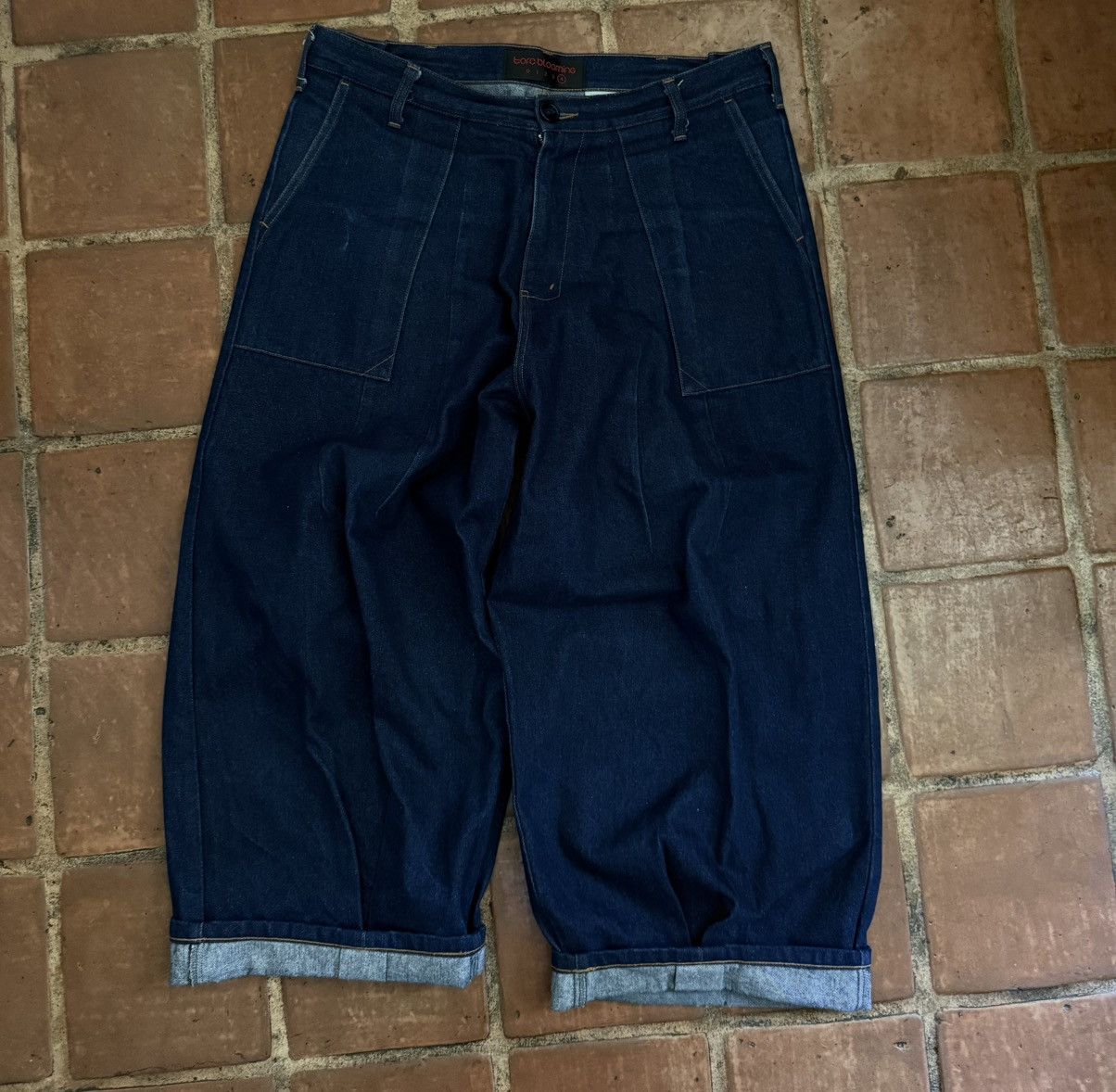 Other Torc Blooming August Denim Pants – Indigo Blue Size US 36 / EU 52 - 1 Thumbnail