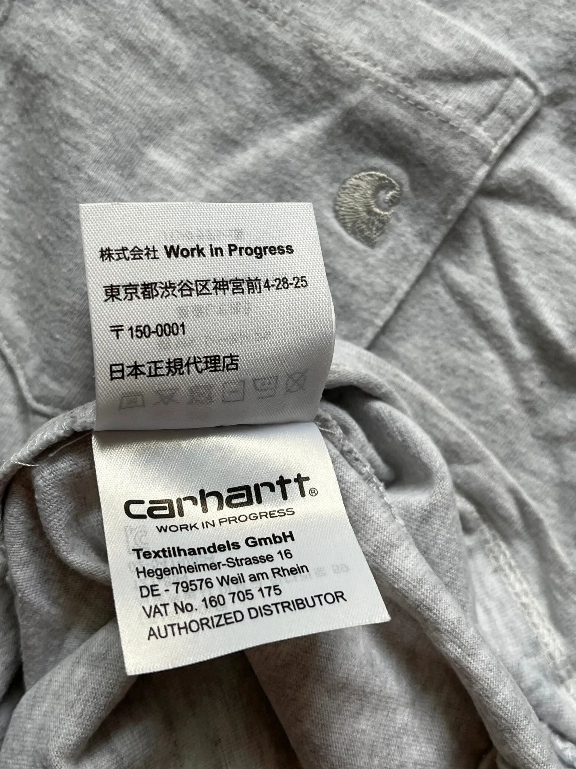 Carhartt Carhartt 2018 Grey Squad Pocket T-Shirt Tone Small Size US S / EU 44-46 / 1 - 10 Thumbnail