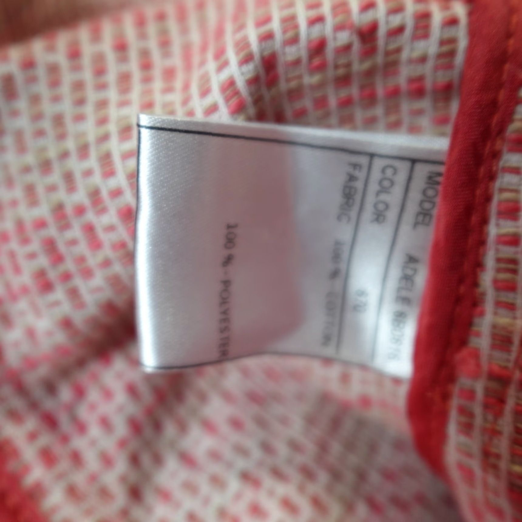 Vintage Santorelli Blazer XL Red Tweed Italy N E W / Read Size XL / US 12-14 / IT 48-50 - 6 Thumbnail