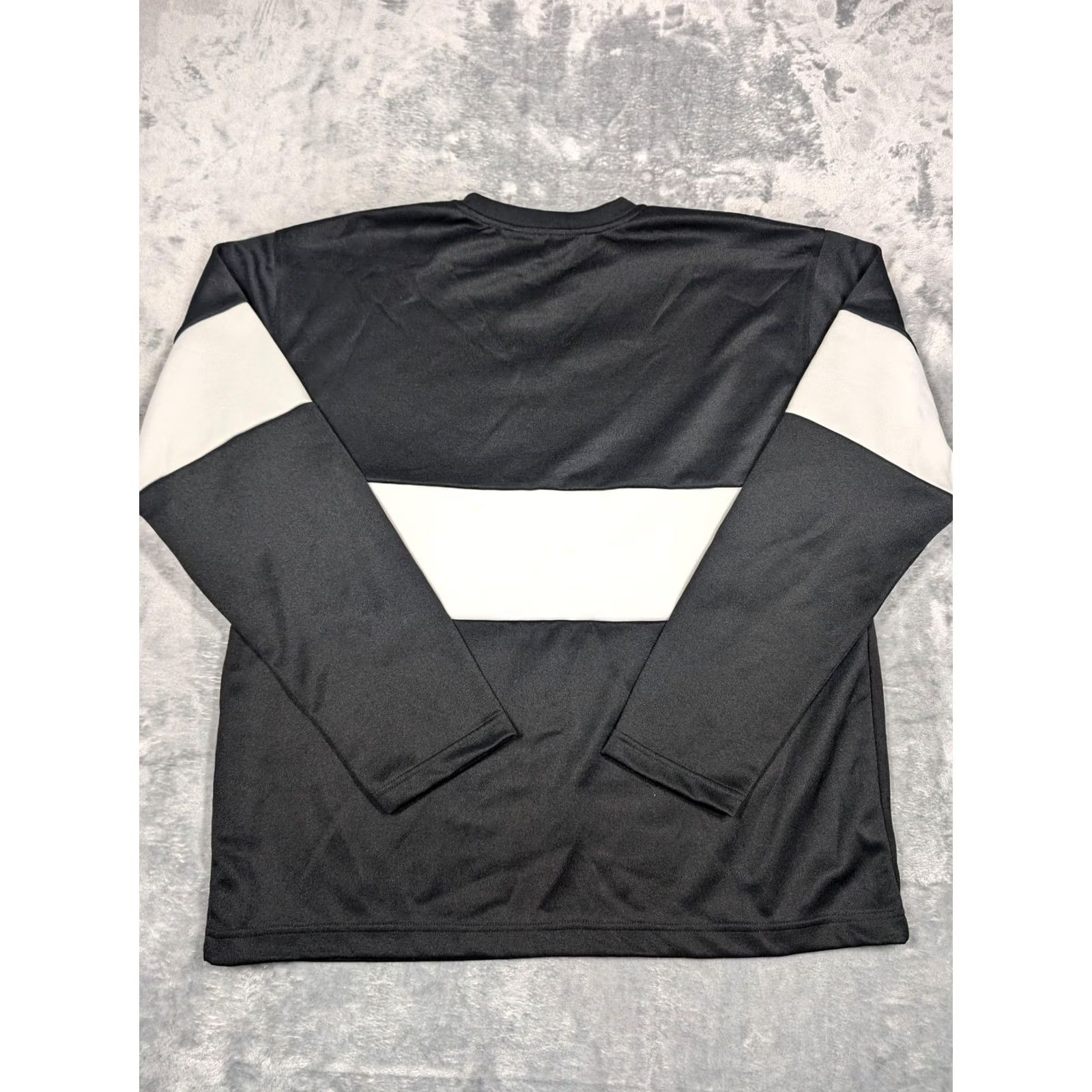Nike Nike Pullover Shirt Mens Large Black White Long Sleeve V Neck Athletic Jersey Top Size US L / EU 52-54 / 3 - 7 Thumbnail