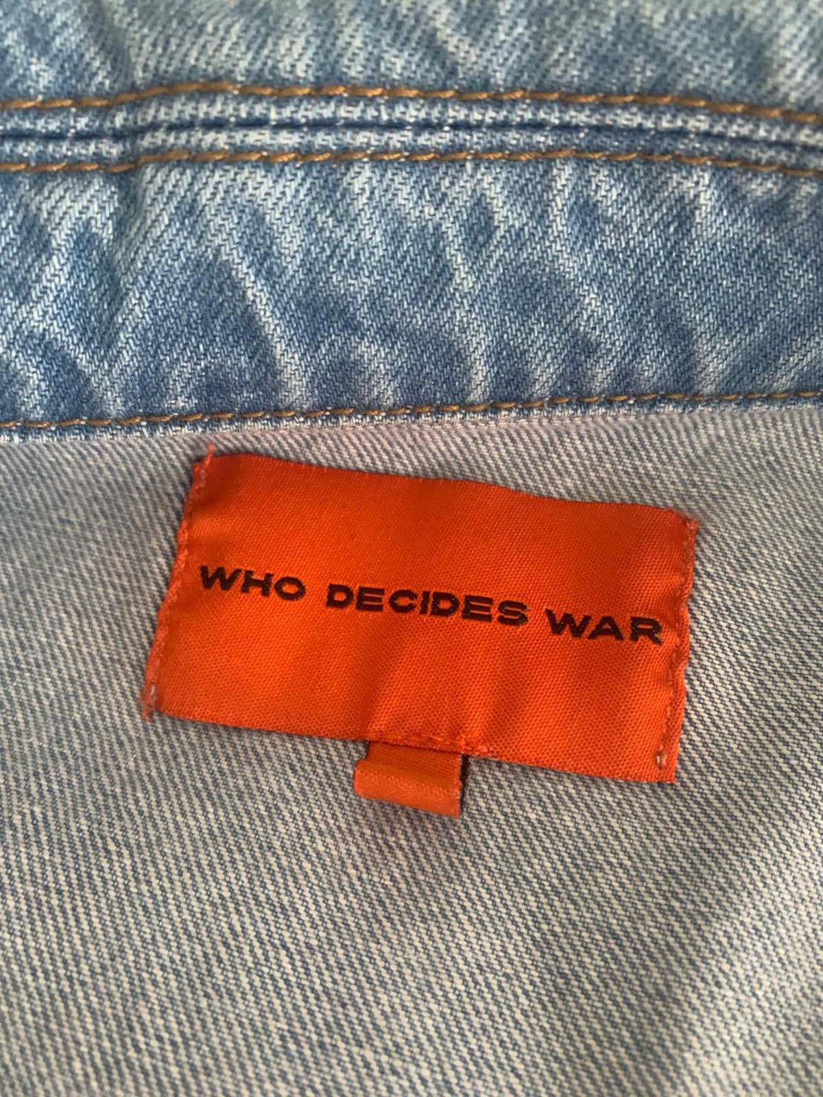 Who Decides War Who Decides War Denim Jacket Size US S / EU 44-46 / 1 - 7 Thumbnail