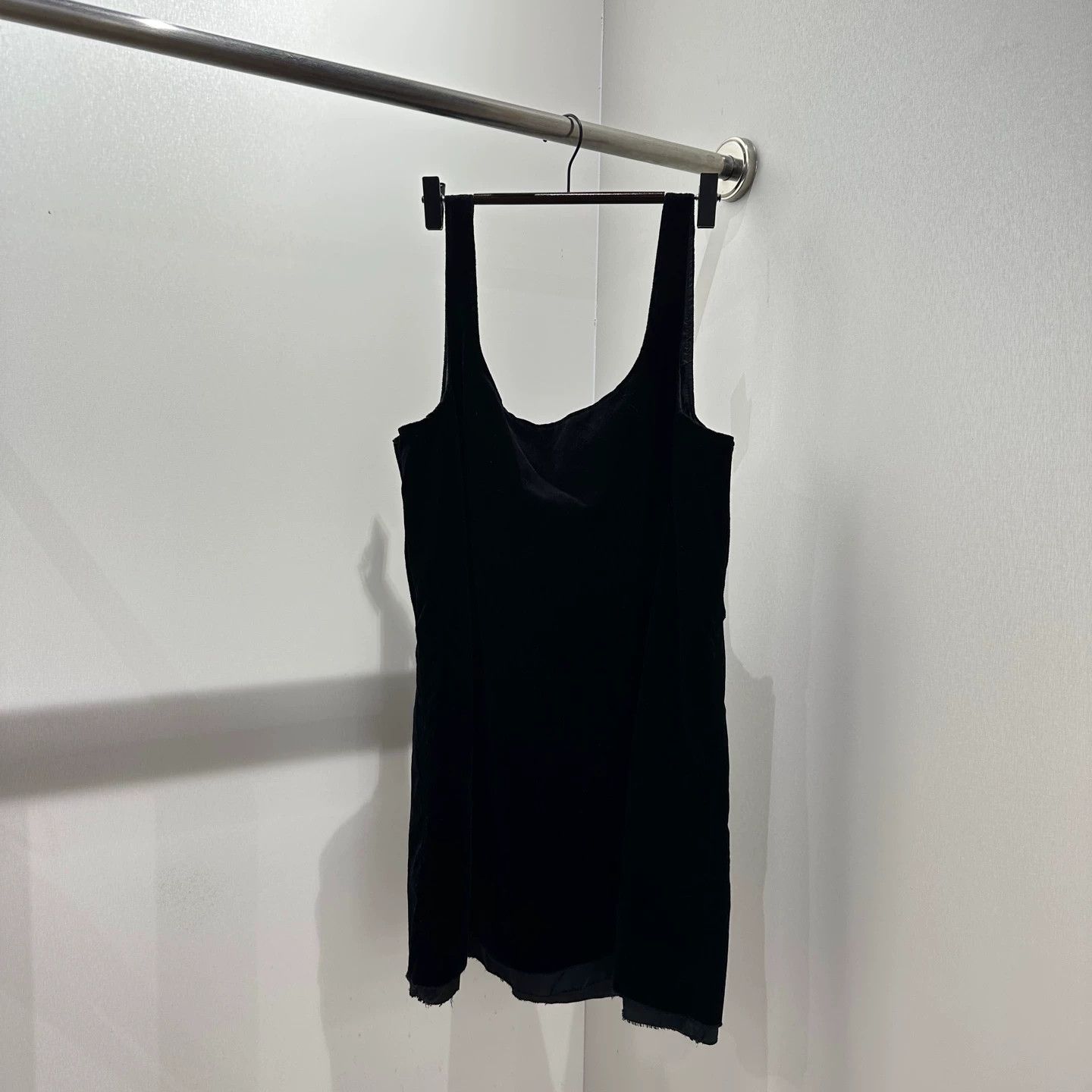 Miu Miu MIU MIU mar252 logo velvet cami dress 42 Size M / US 6-8 / IT 42-44 - 2 Thumbnail