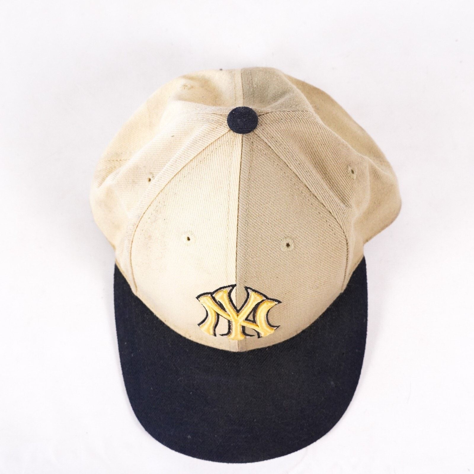 Other MLB New York Yankees Baseball Snapback Hat Cap Gold Tan Size ONE SIZE - 6 Thumbnail
