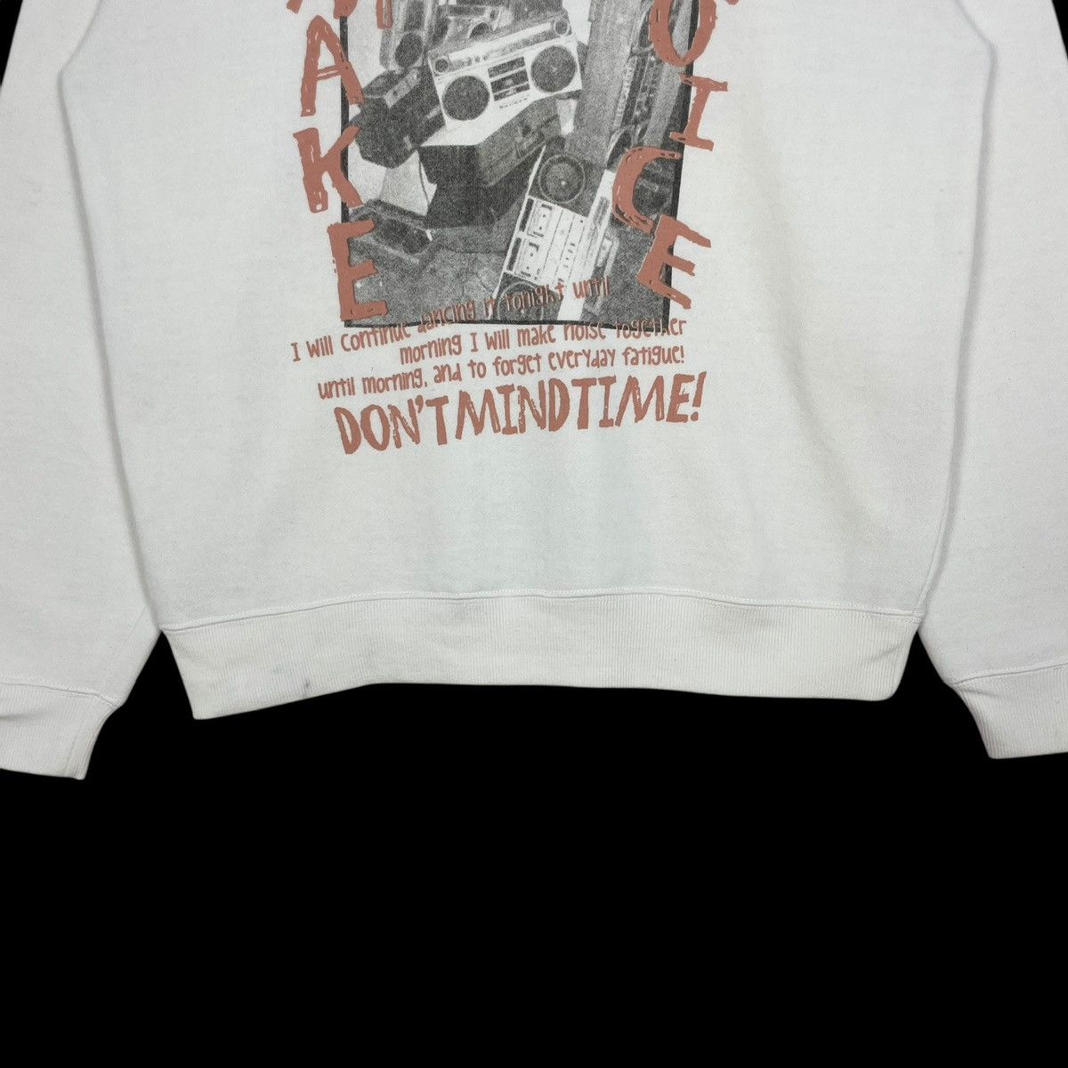 Other Vintage Japanese Streetwear Sweatshirt Noise Raise Movem Size US M / EU 48-50 / 2 - 6 Thumbnail