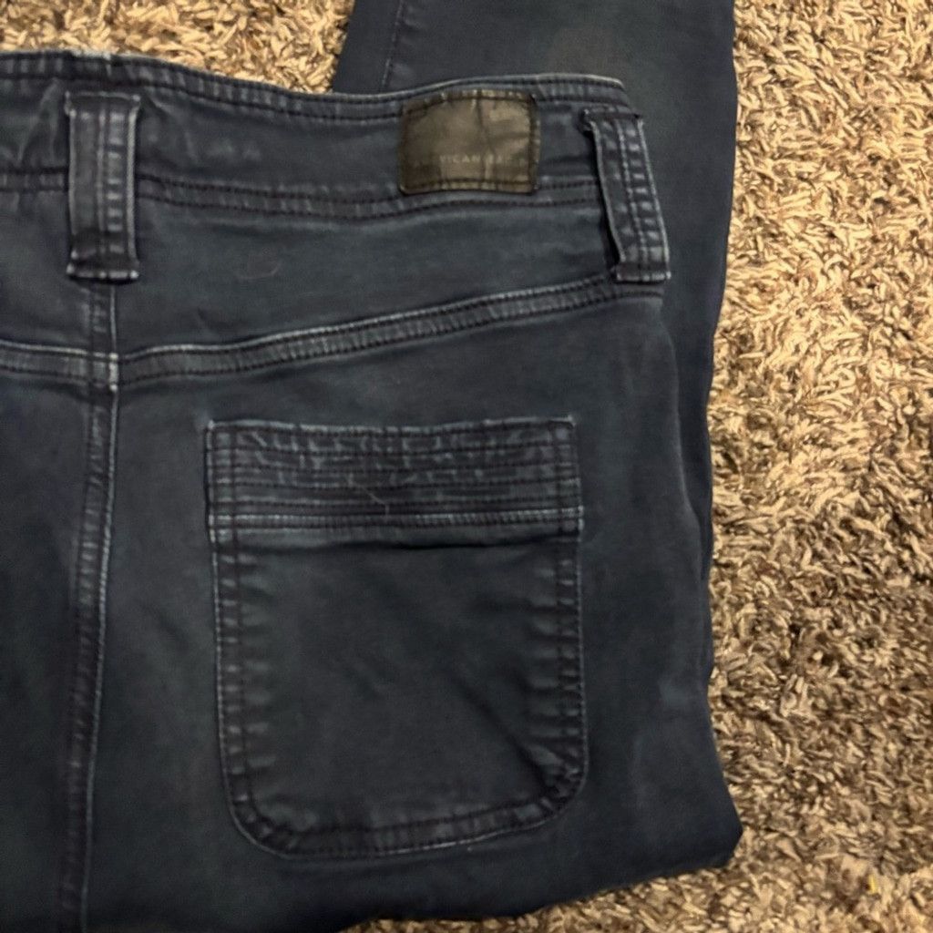 American Eagle Outfitters Women’s American Eagle Super High Rise Jegging Jeans Size 30" / US 8 / IT 44 - 2 Thumbnail