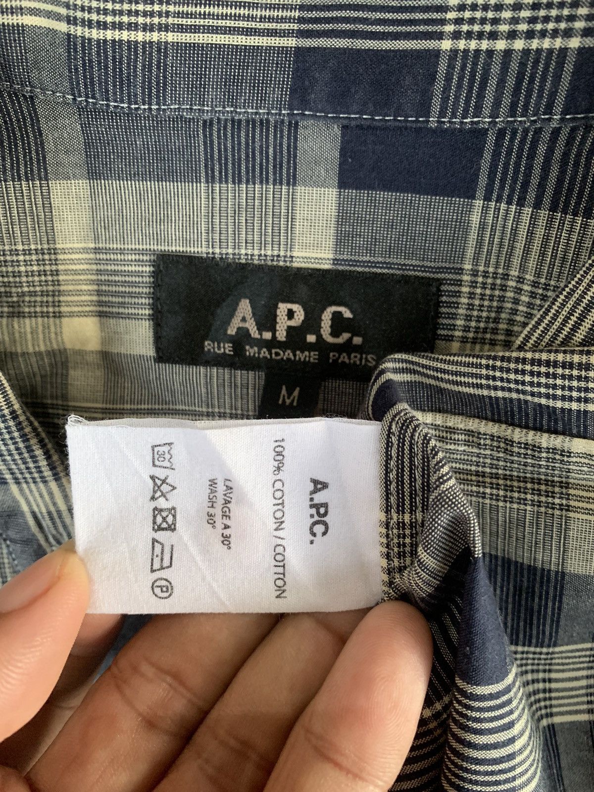 A.P.C. A.P.C shirt Size US M / EU 48-50 / 2 - 3 Thumbnail