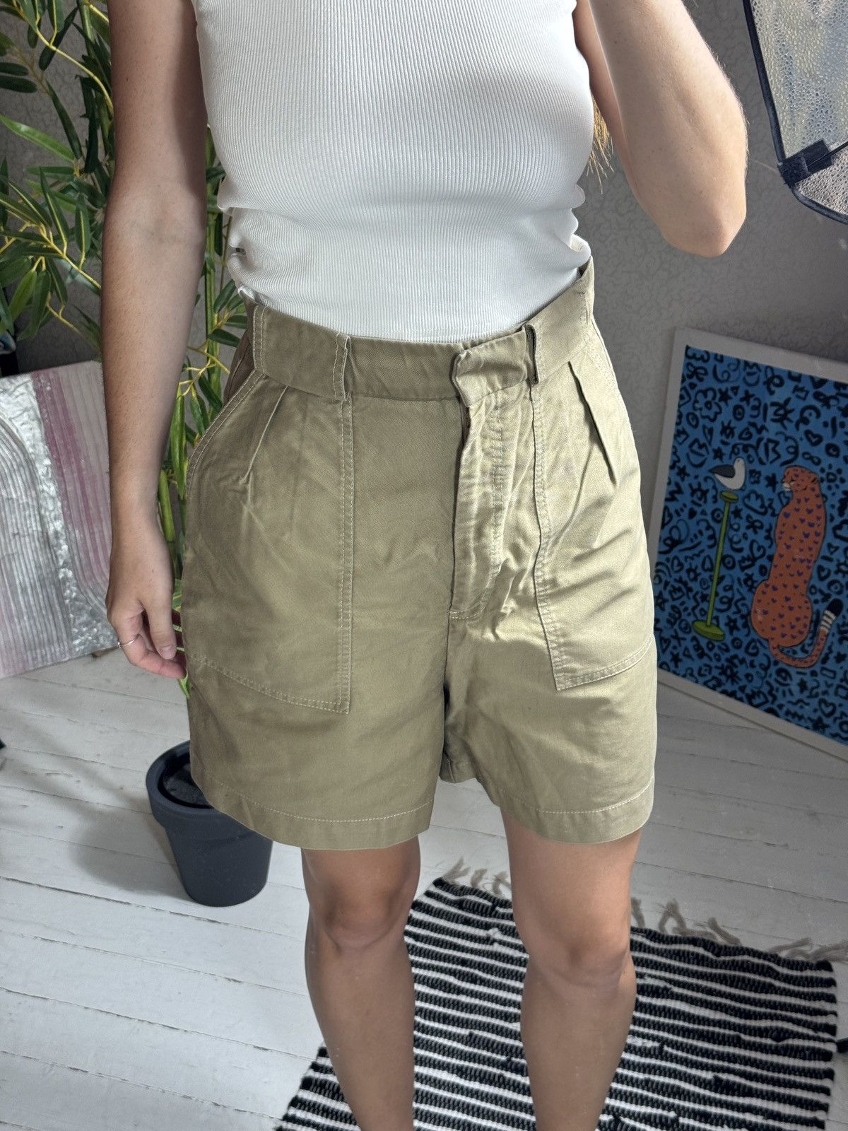 Sandro LUXURY SANDRO BERMUDA 2000s SHORTS Size 26" / US 2 / IT 38 - 2 Thumbnail