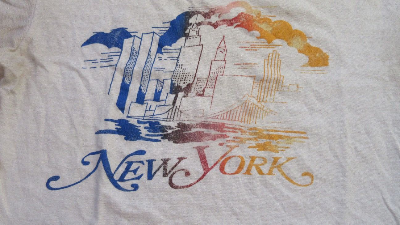 Other 1970s New York Magazine Skyline Promo Tee Shirt USA NYC RARE Size US S / EU 44-46 / 1 - 2 Thumbnail