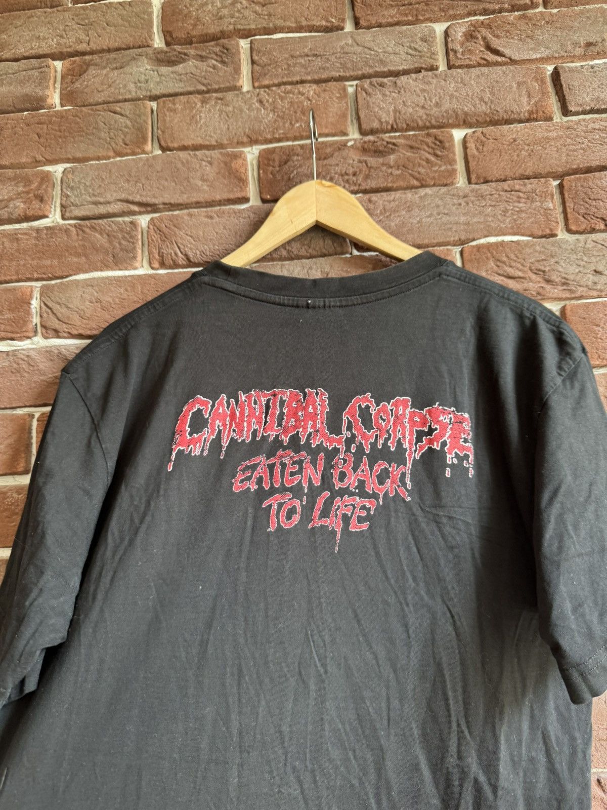 Band Tees Rare 00s Cannibal Corpse Eaten Back Life Metal Band Tee L Size US L / EU 52-54 / 3 - 4 Thumbnail