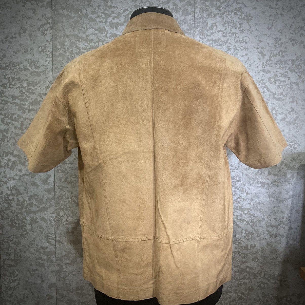 Japanese Brand Japanese Archive Pig Suede Street Leather Shirt Size US S / EU 44-46 / 1 - 4 Thumbnail