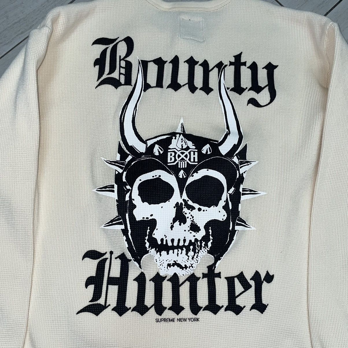 Bounty Hunter × Supreme Supreme Bounty Hunter Waffle Knit Thermal Henley Size US L / EU 52-54 / 3 - 5 Thumbnail