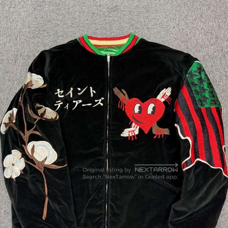 Saint Michael Saint Michael Yokosuka embroidered pattern reversible patc Size US L / EU 52-54 / 3 - 7 Thumbnail