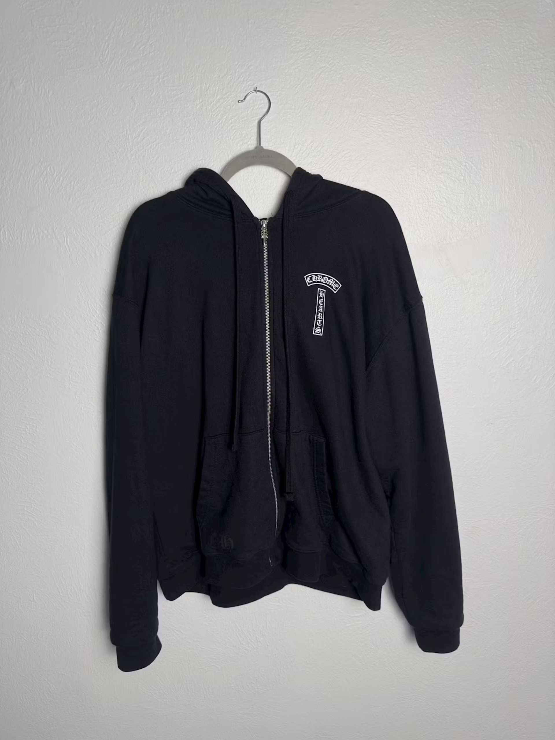 Chrome Hearts Chrome Hearts USA Thermal Zip Up Hoodie | Grailed