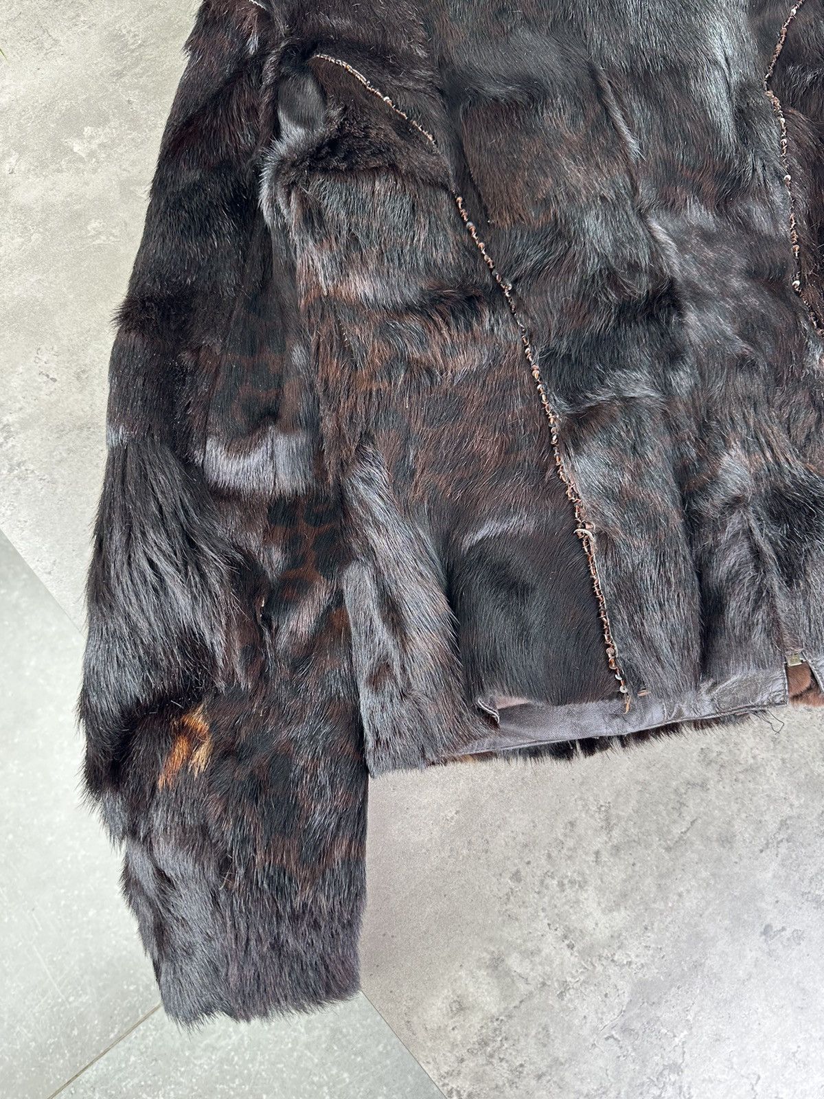 Japanese Brand Vintage Fur Jacket Size M / US 6-8 / IT 42-44 - 13 Thumbnail