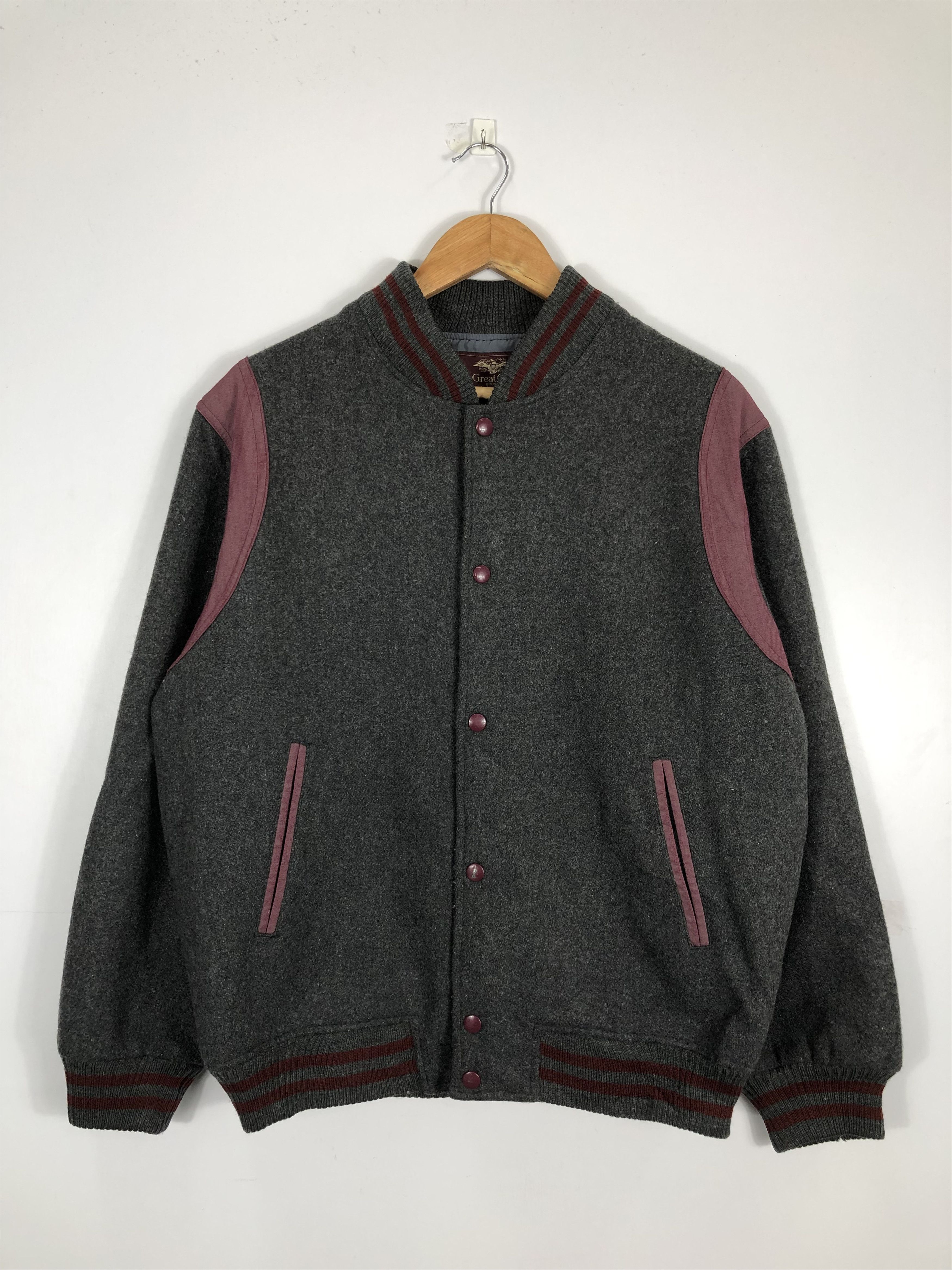 Japanese Brand Vintage Japanese Brand Varsity Jacket V0197 Size US L / EU 52-54 / 3 - 1 Thumbnail