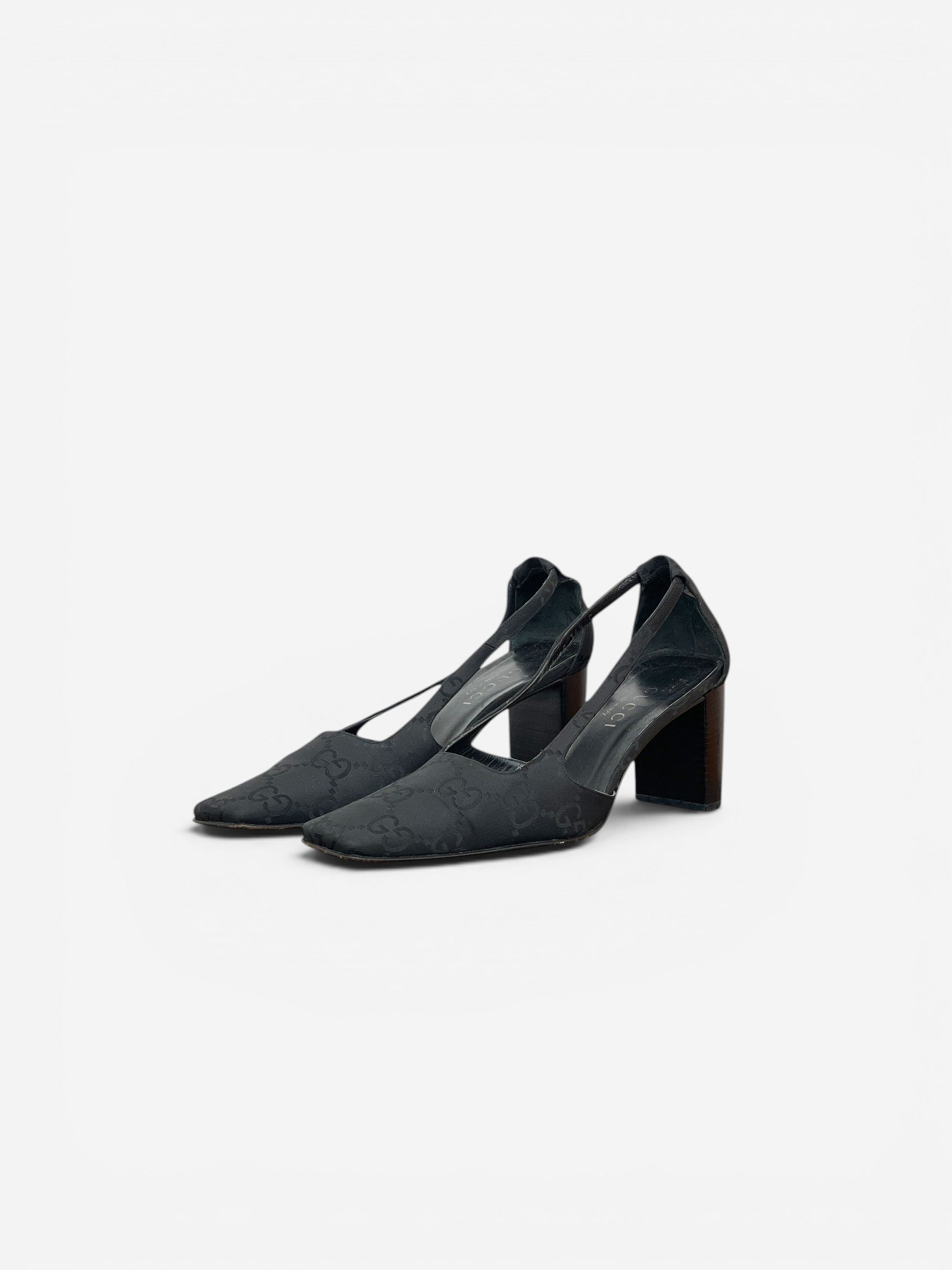 Gucci × Tom Ford × Vintage Archive Gucci square toe block heel